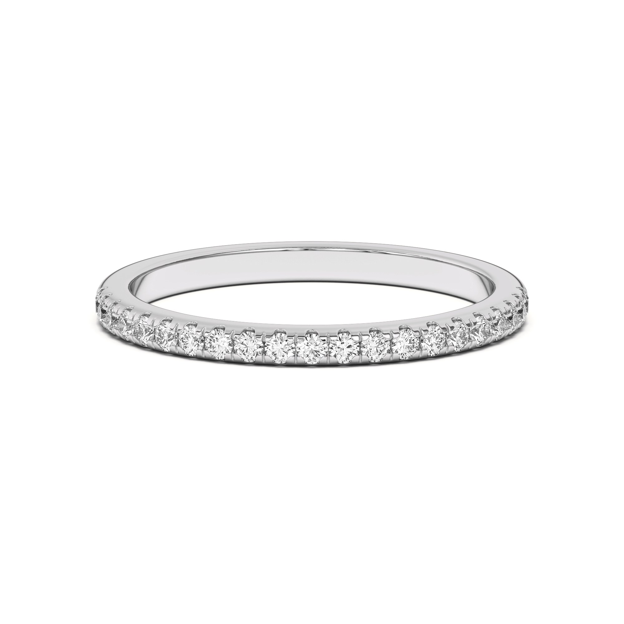 Marian Classic Pave Band