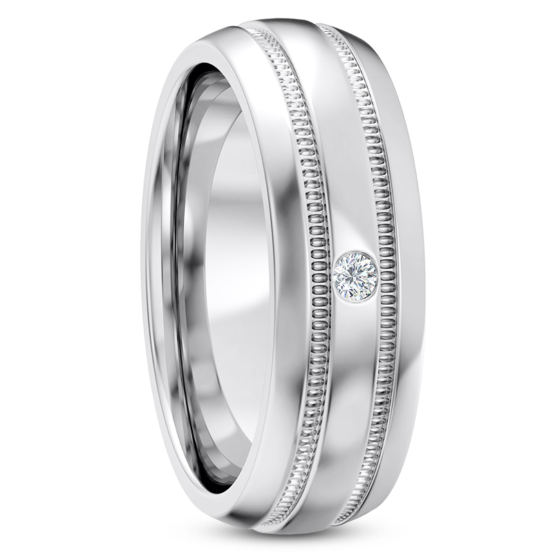 Crux Diamond Band (7mm)