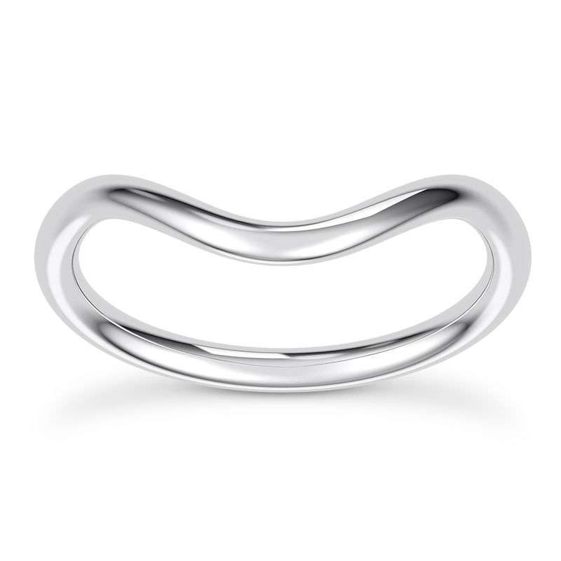 Aya Wide Curved Band