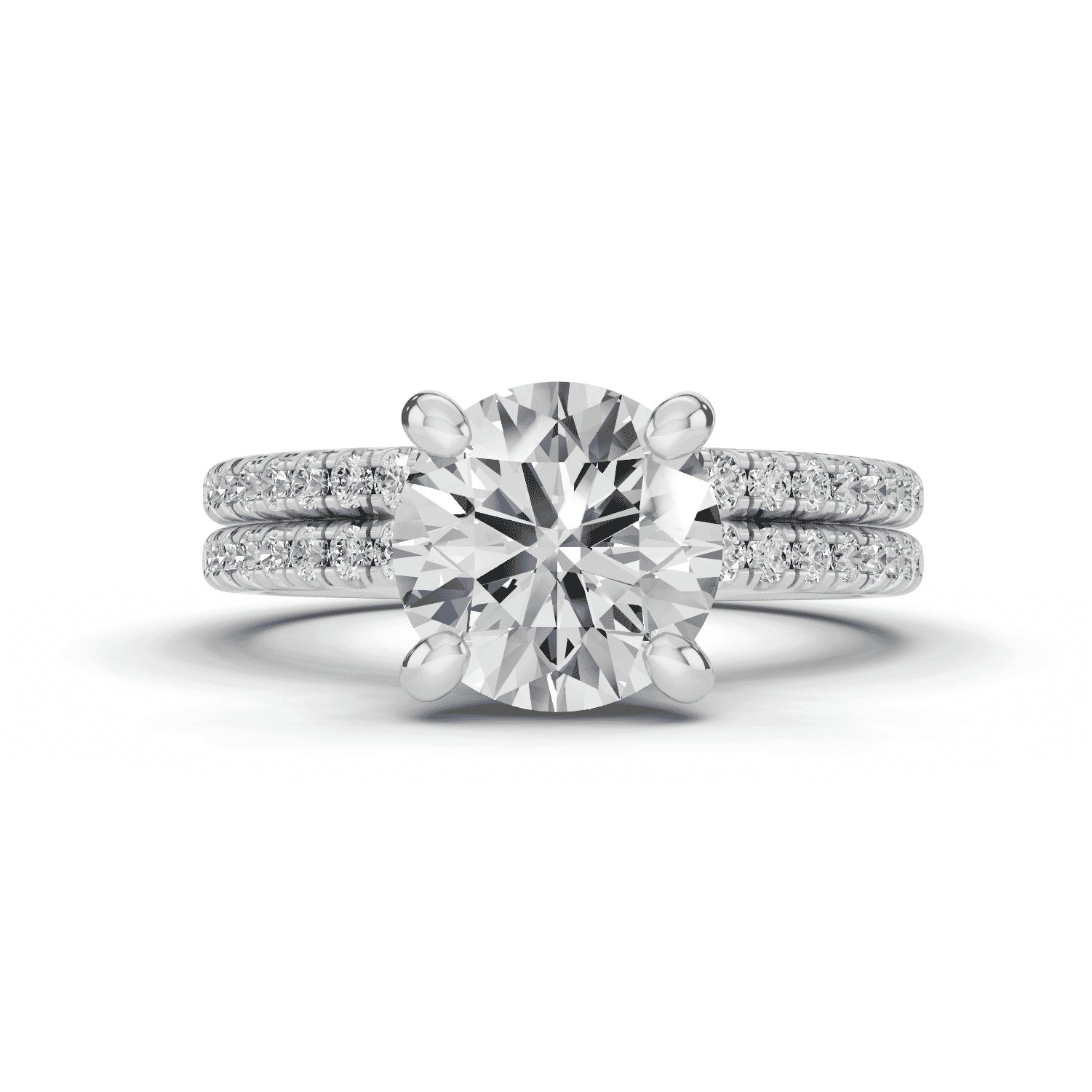 Tradition Pave Engagement Ring (.15ct tw.)