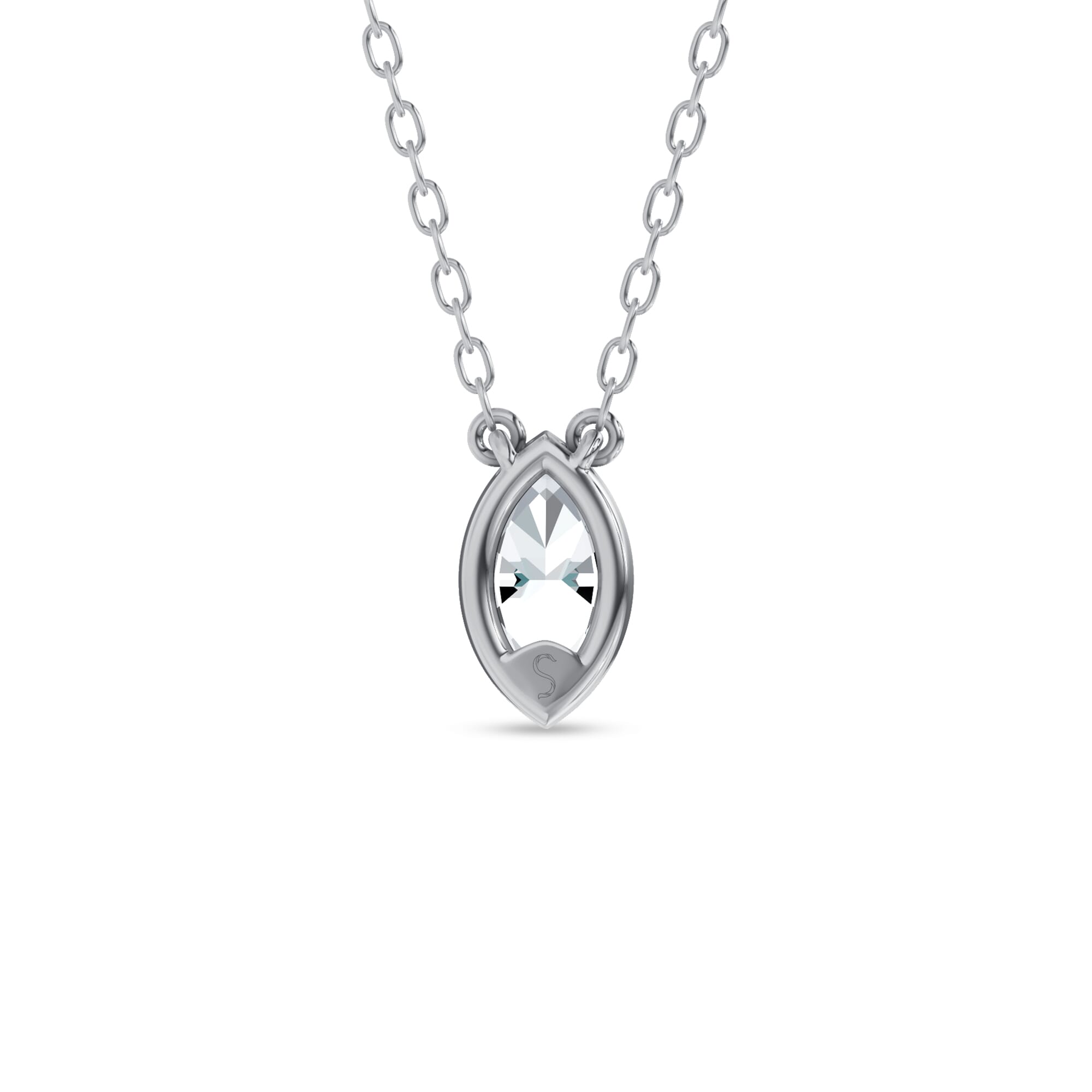 Maravina Bezel Lab Diamond Pendant by Christian Siriano (.20 ct.)