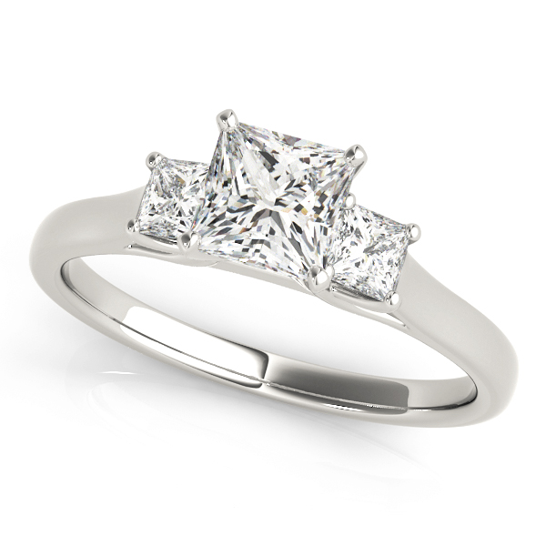Millie Three Stone Engagement Ring