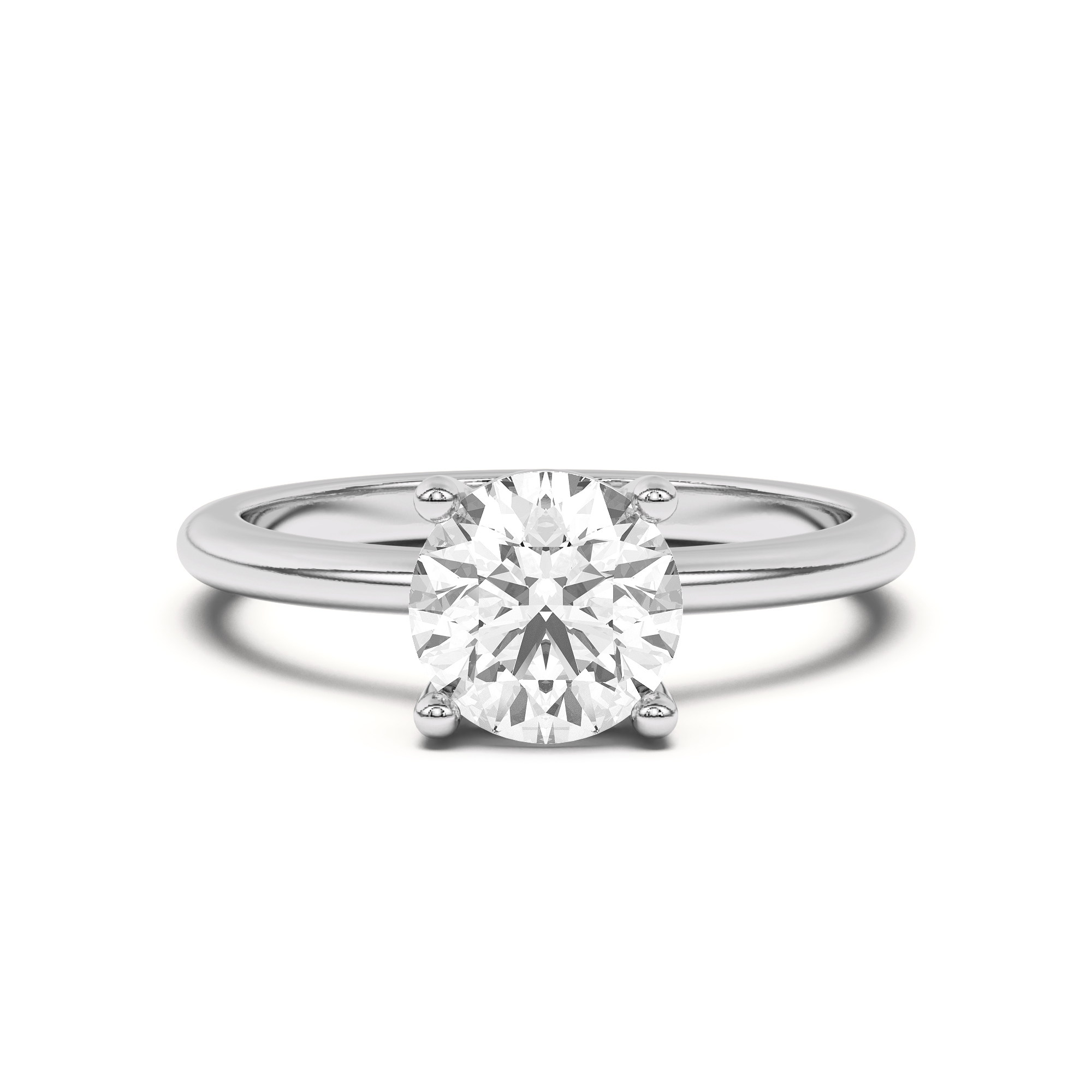 Angie Gallery Solitaire Engagement Ring