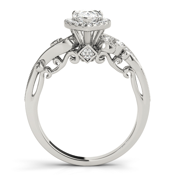 Beatrix Halo Engagement Ring