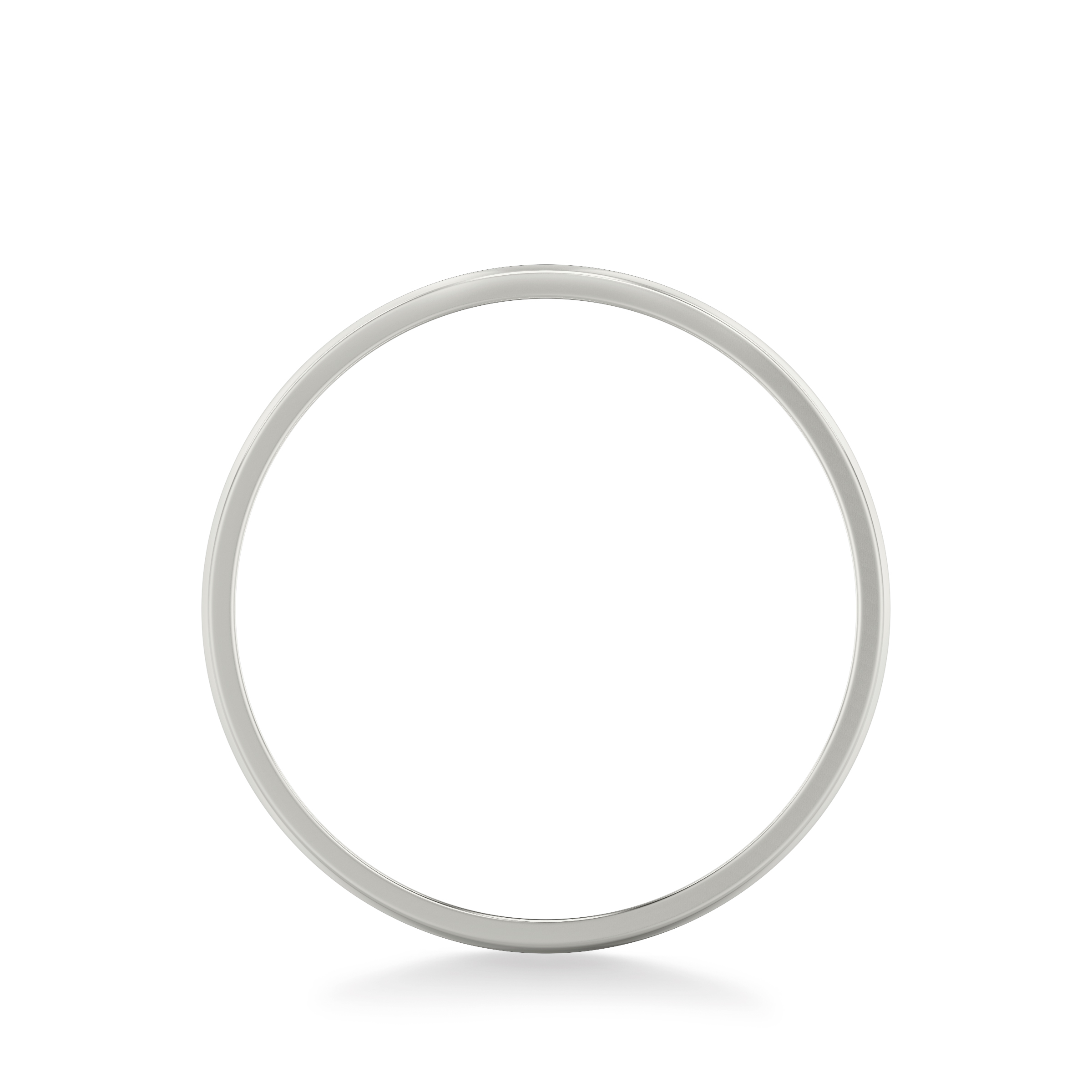 Low Dome Polished Band (2.5mm)