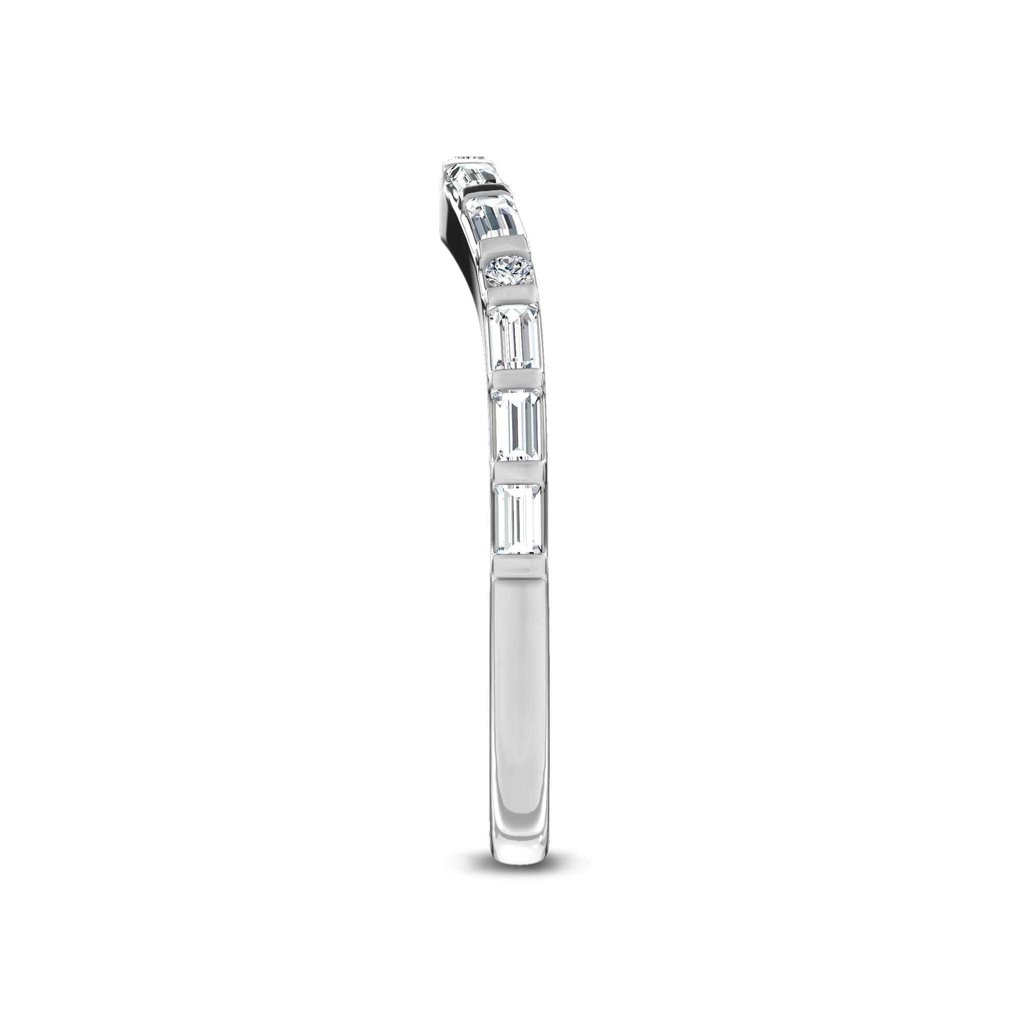 Mirabel Baguette Contoured Lab Band by Christian Siriano