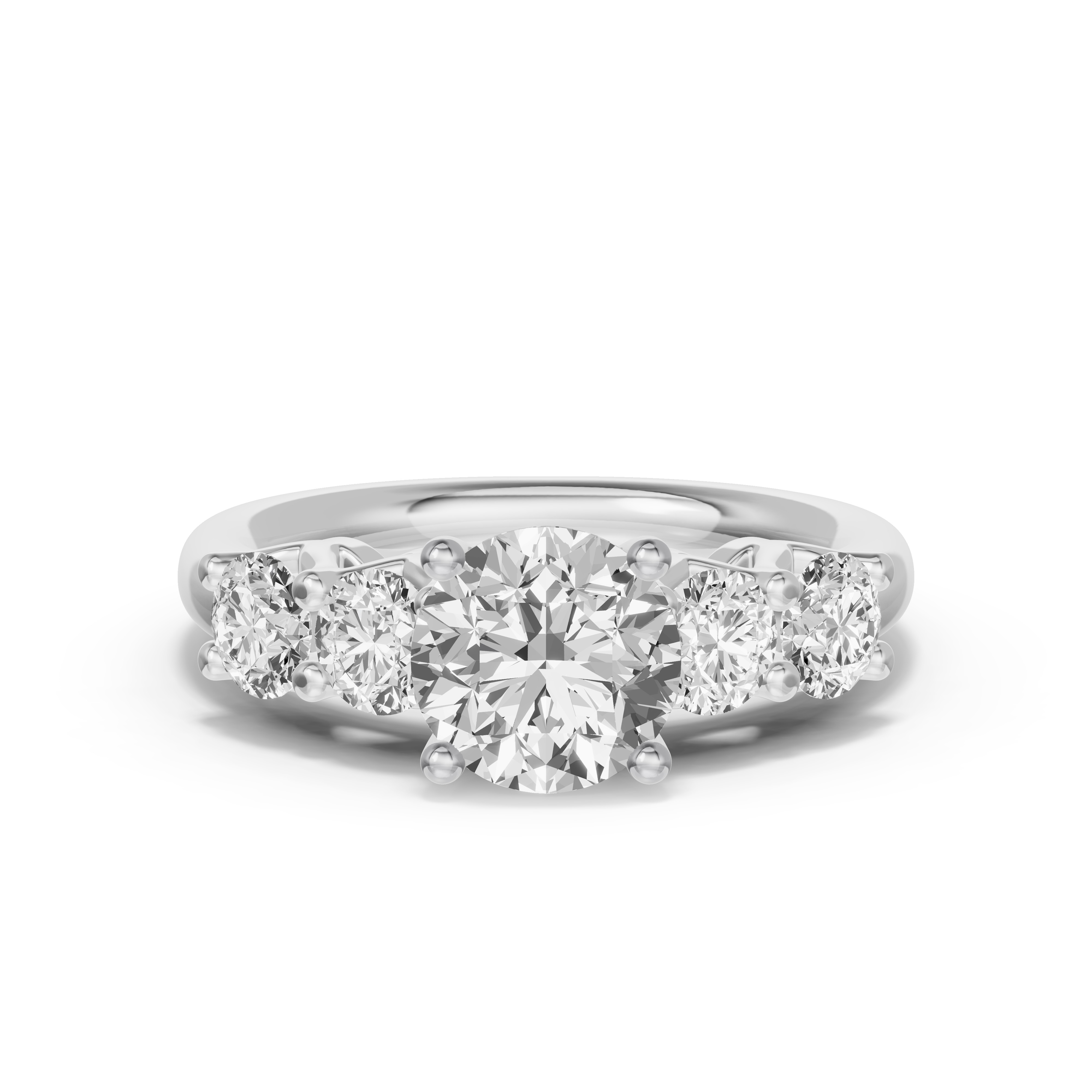 Unity Prong 5-Stone Engagement Ring