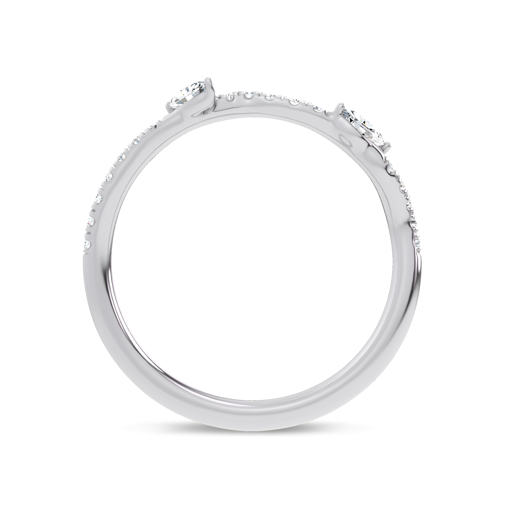 Lea Nature Inspired Diamond Band