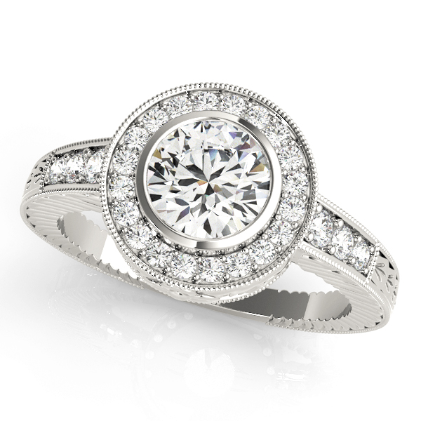 Hape Halo Engagement Ring