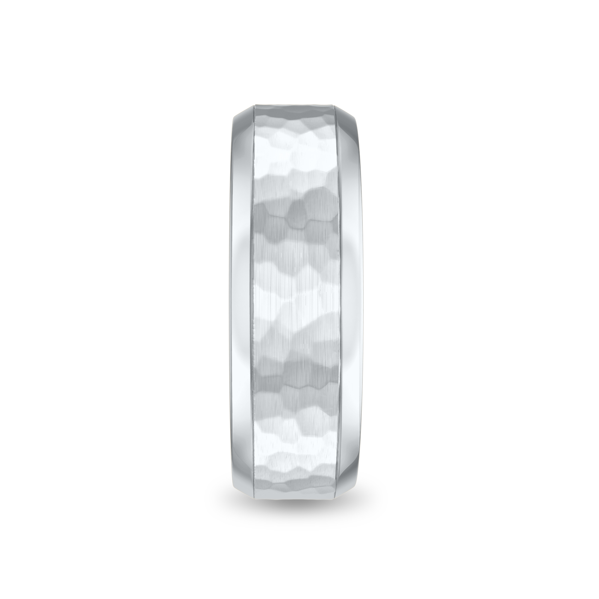 Hammered Matte Center Comfort Fit Band (6mm)