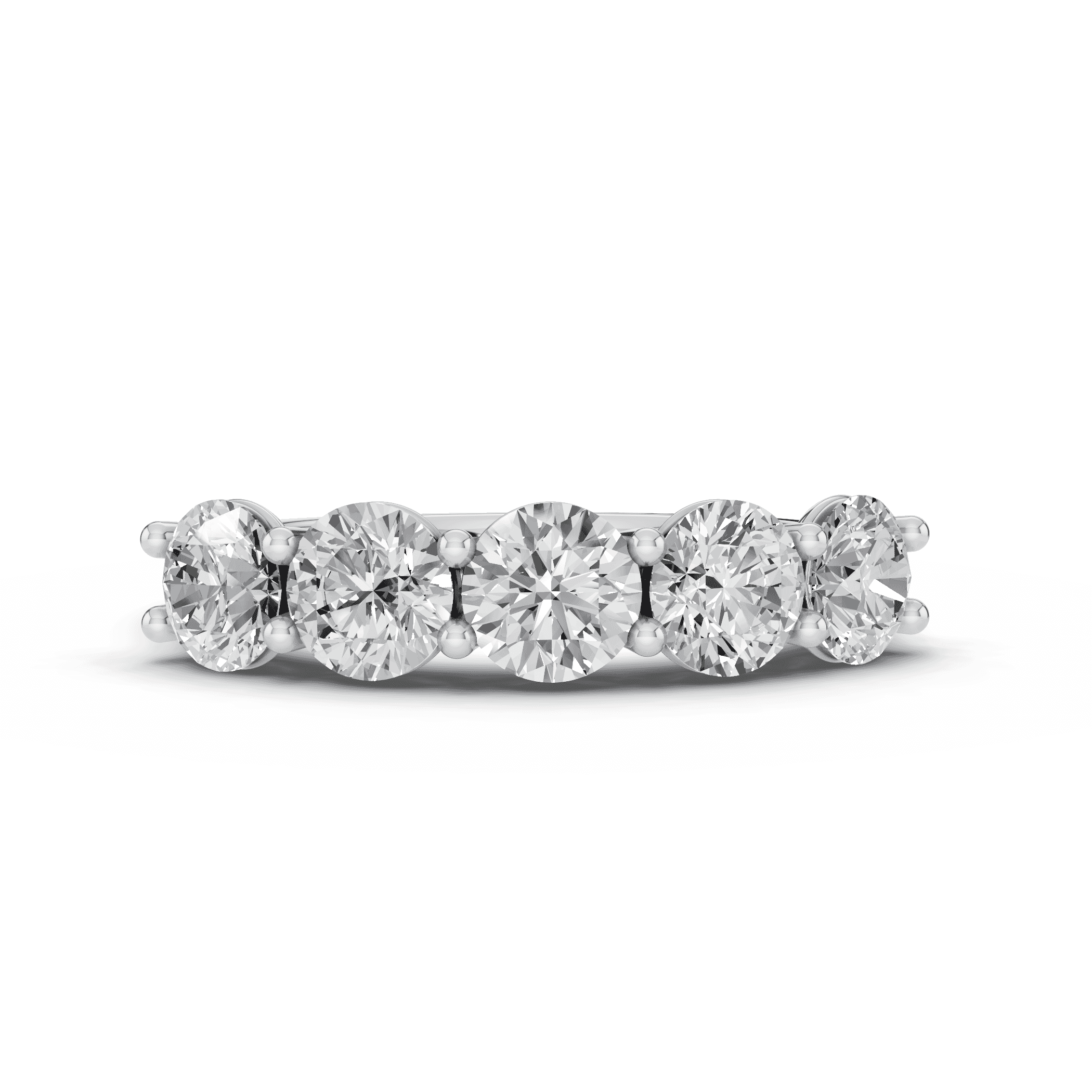 Tradition U-Prong Five-Stone Lab Diamond Band (2.00 ct. tw.)