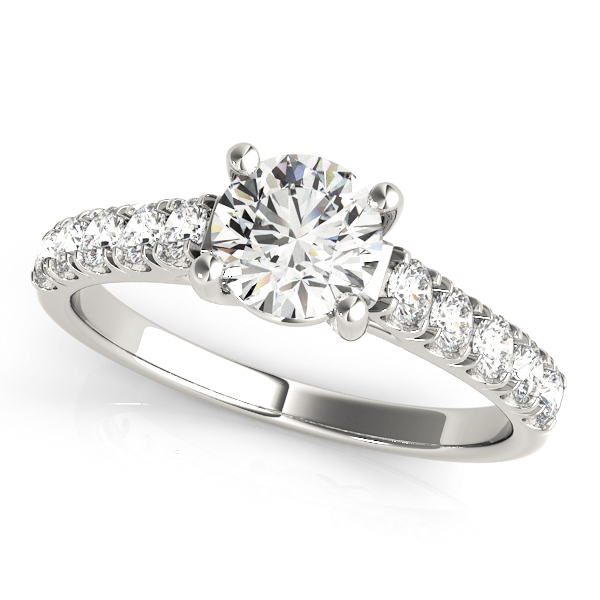 Moira Pave Diamond Engagement Ring
