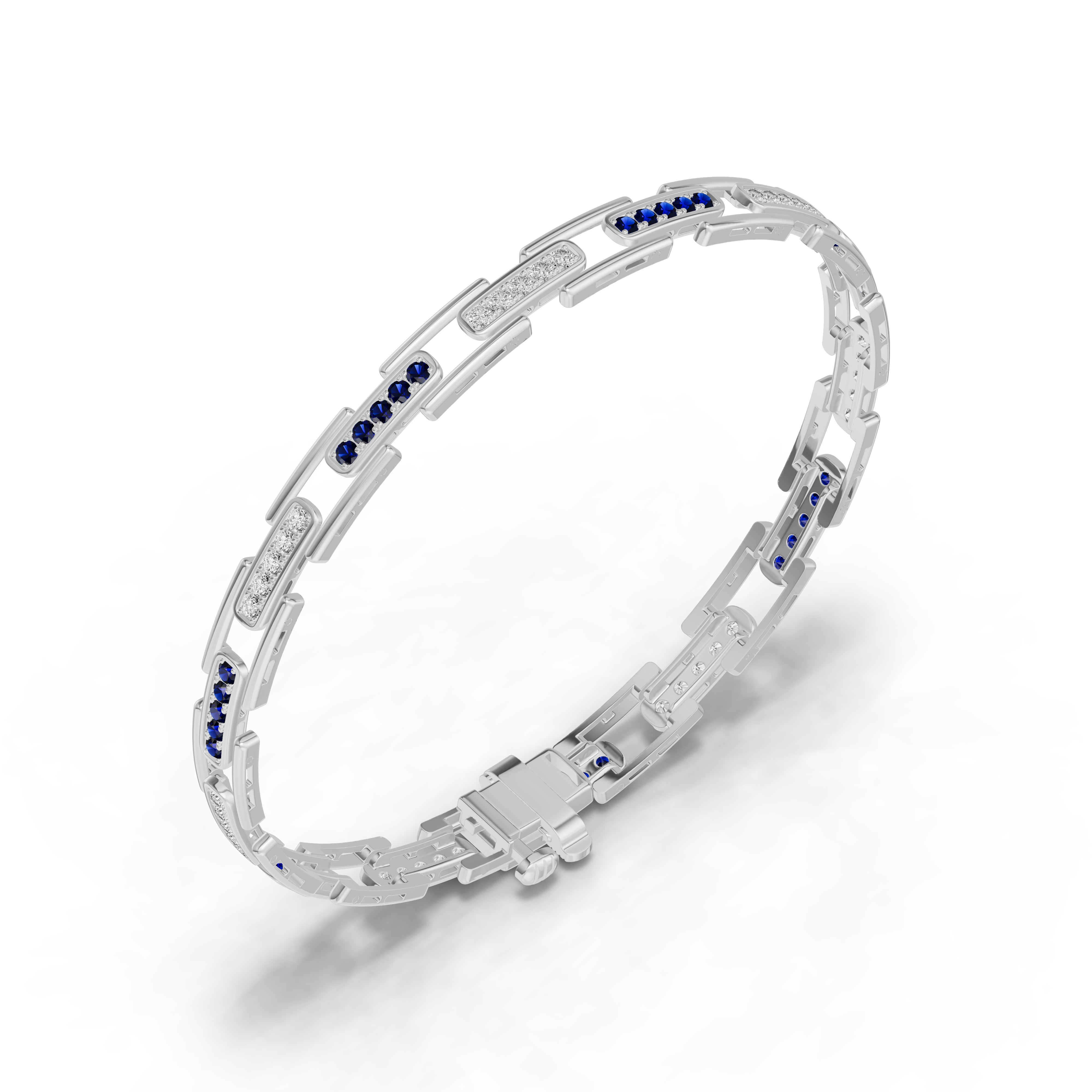 Corvella Diamond & Sapphire Bracelet