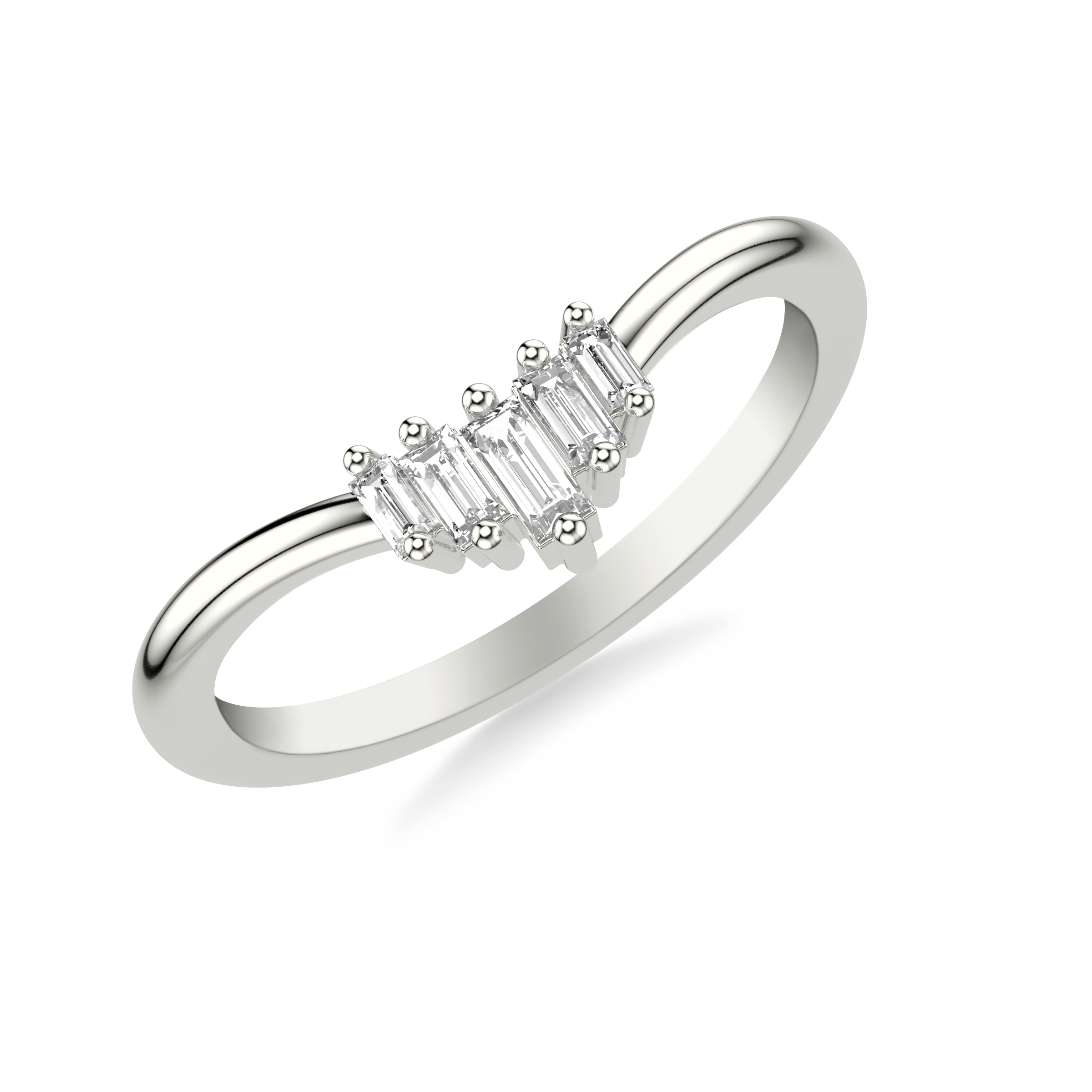 Yasmin Baguette Diamond V-Band
