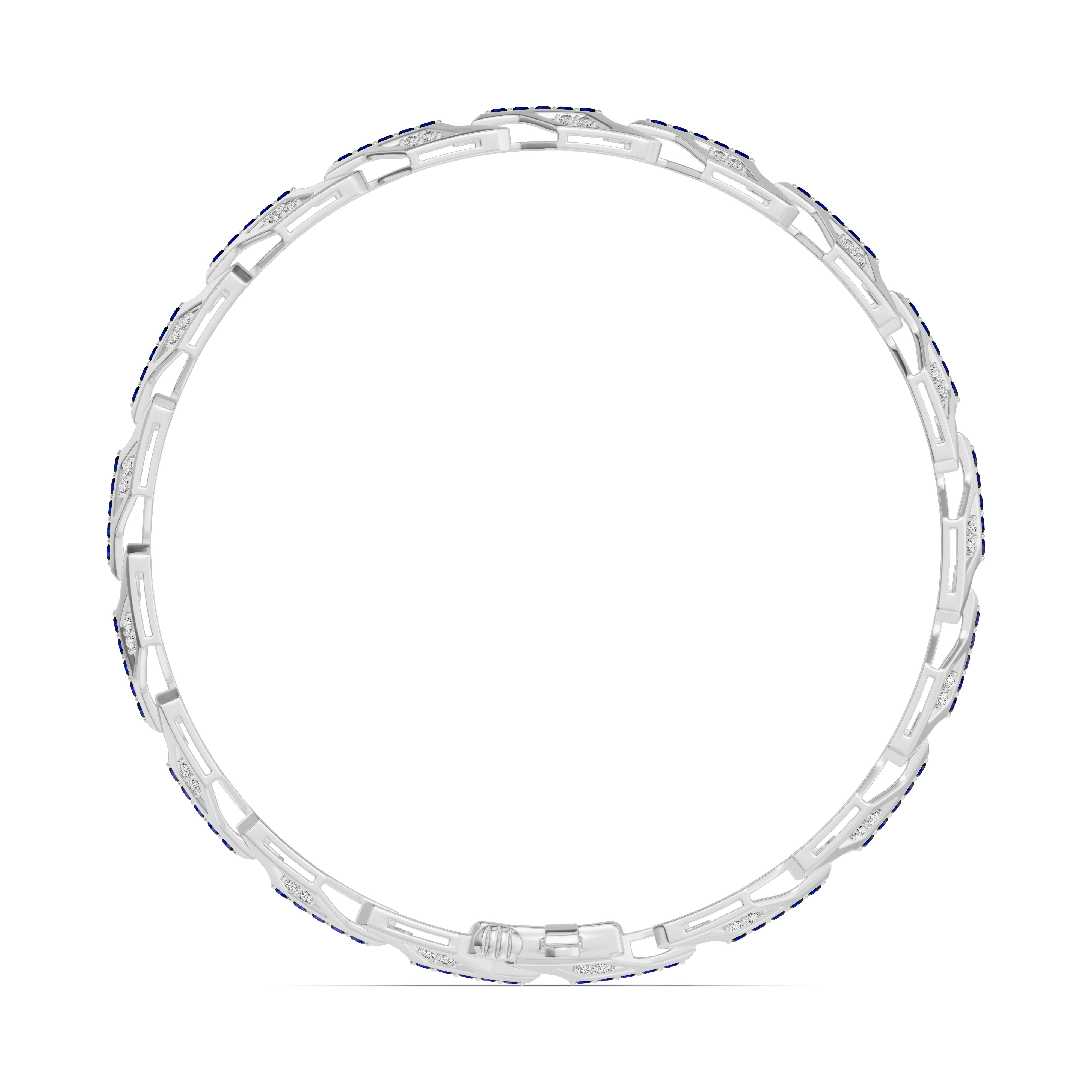 Ferma Diamond & Sapphire Bracelet