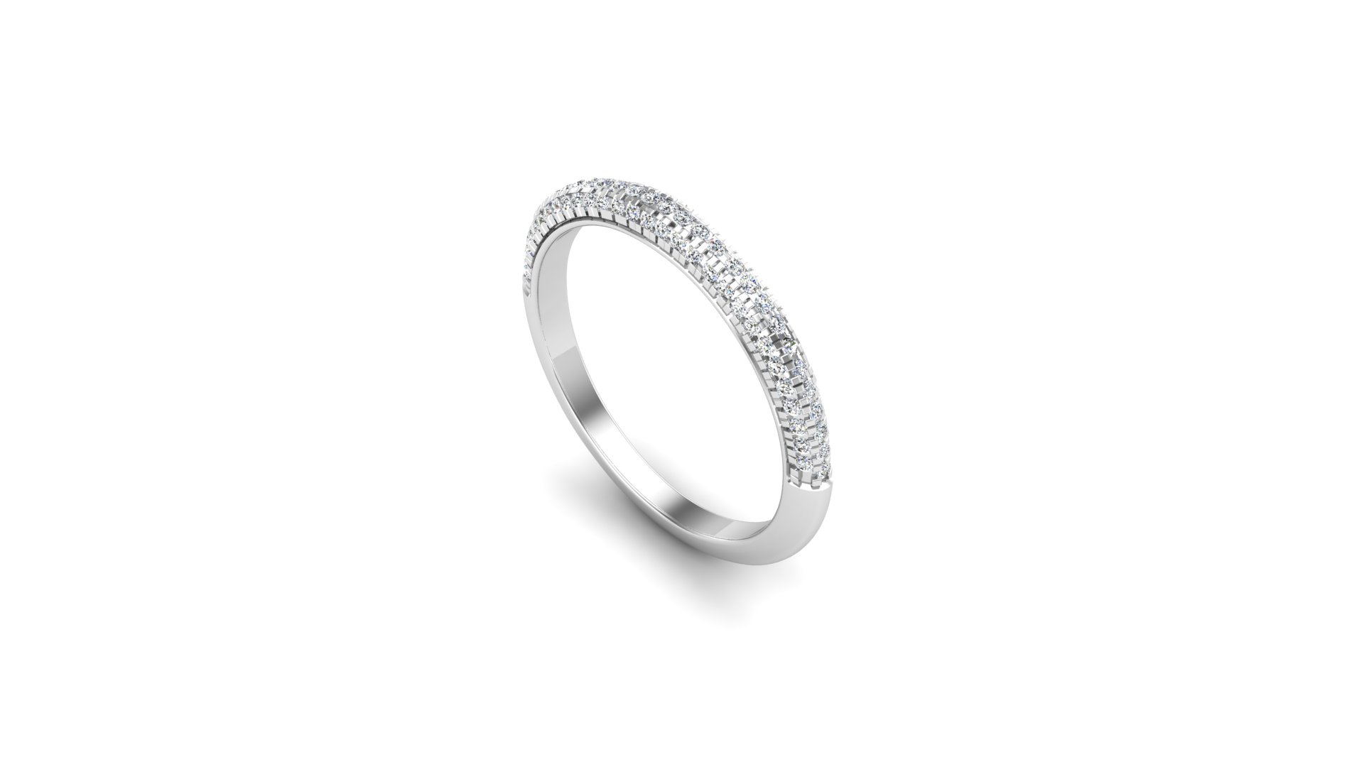 Kira Triple Pave Band