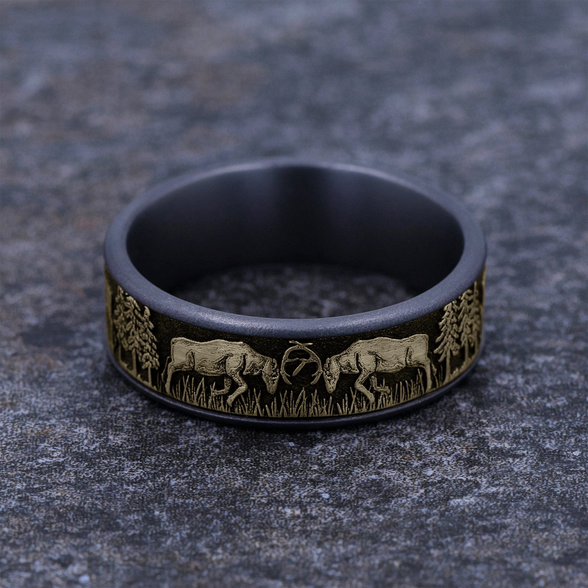 Wildforge Two-Tone Comfort-Fit Band (7.5mm)