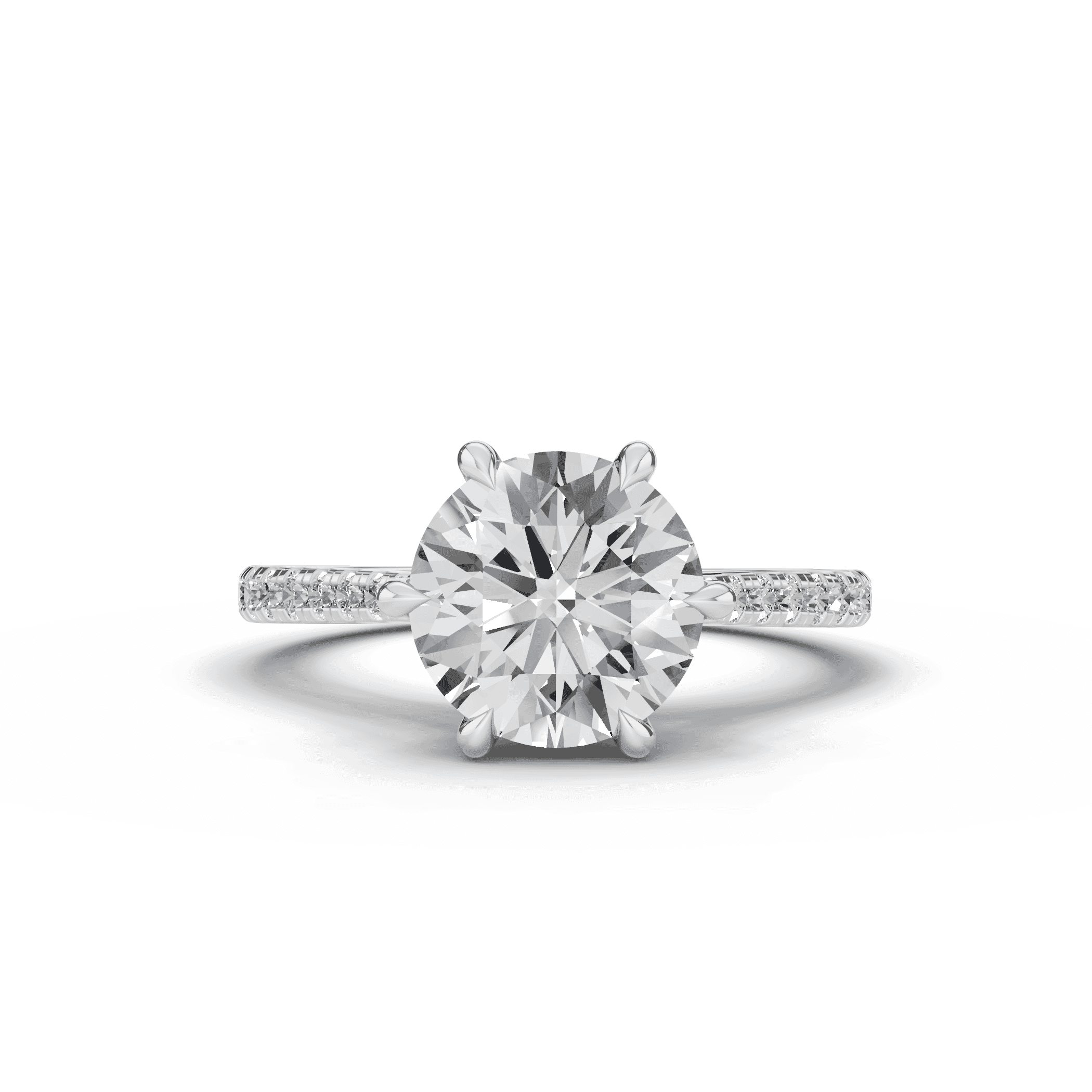 Tradition Cathedral Pave Engagement Ring