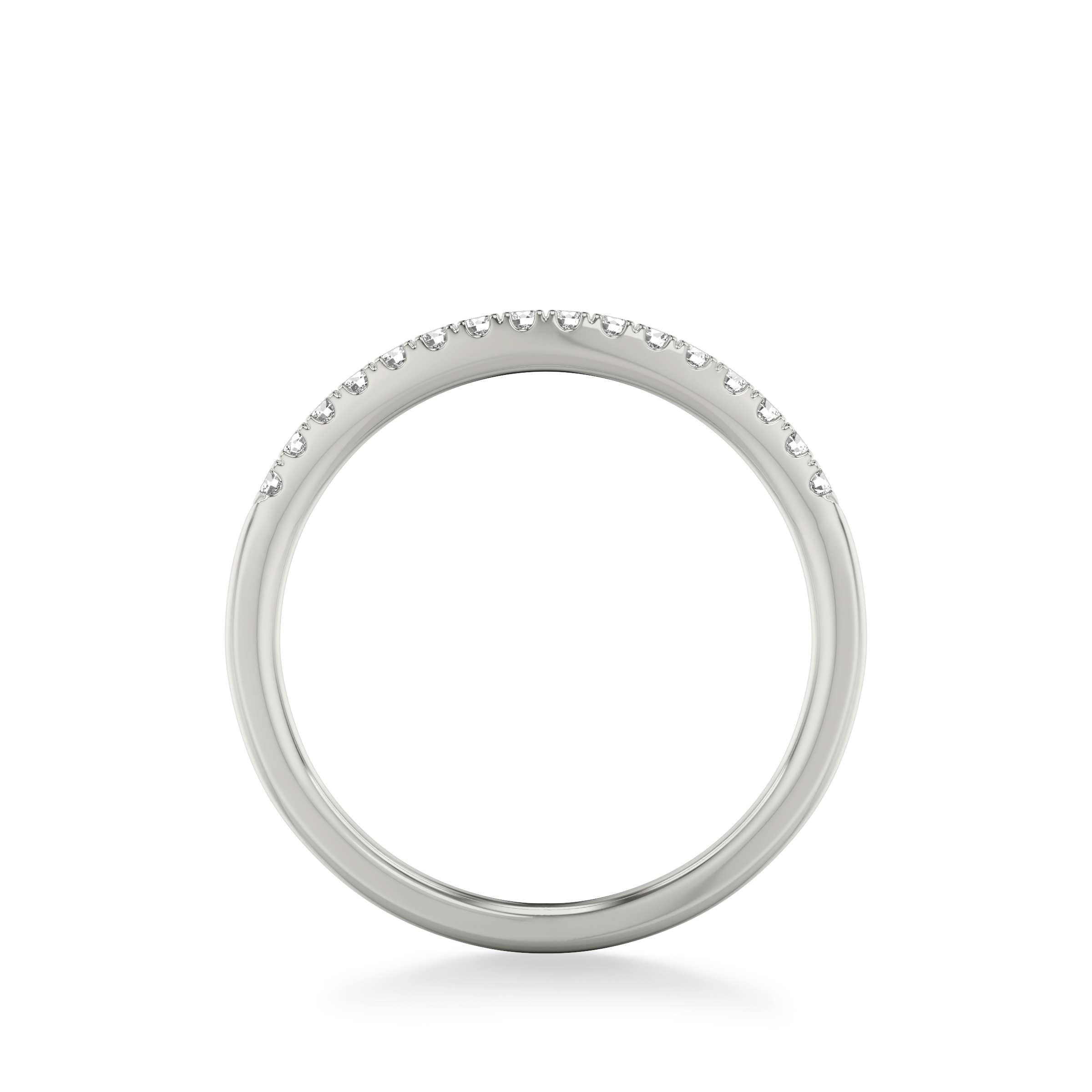 Sky Classic Diamond Wedding Band