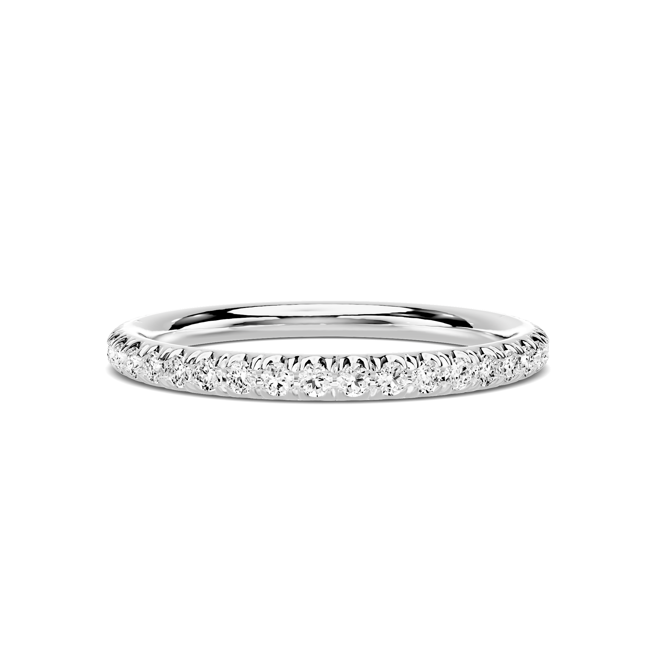 Avalon Classic Pave Wedding Band