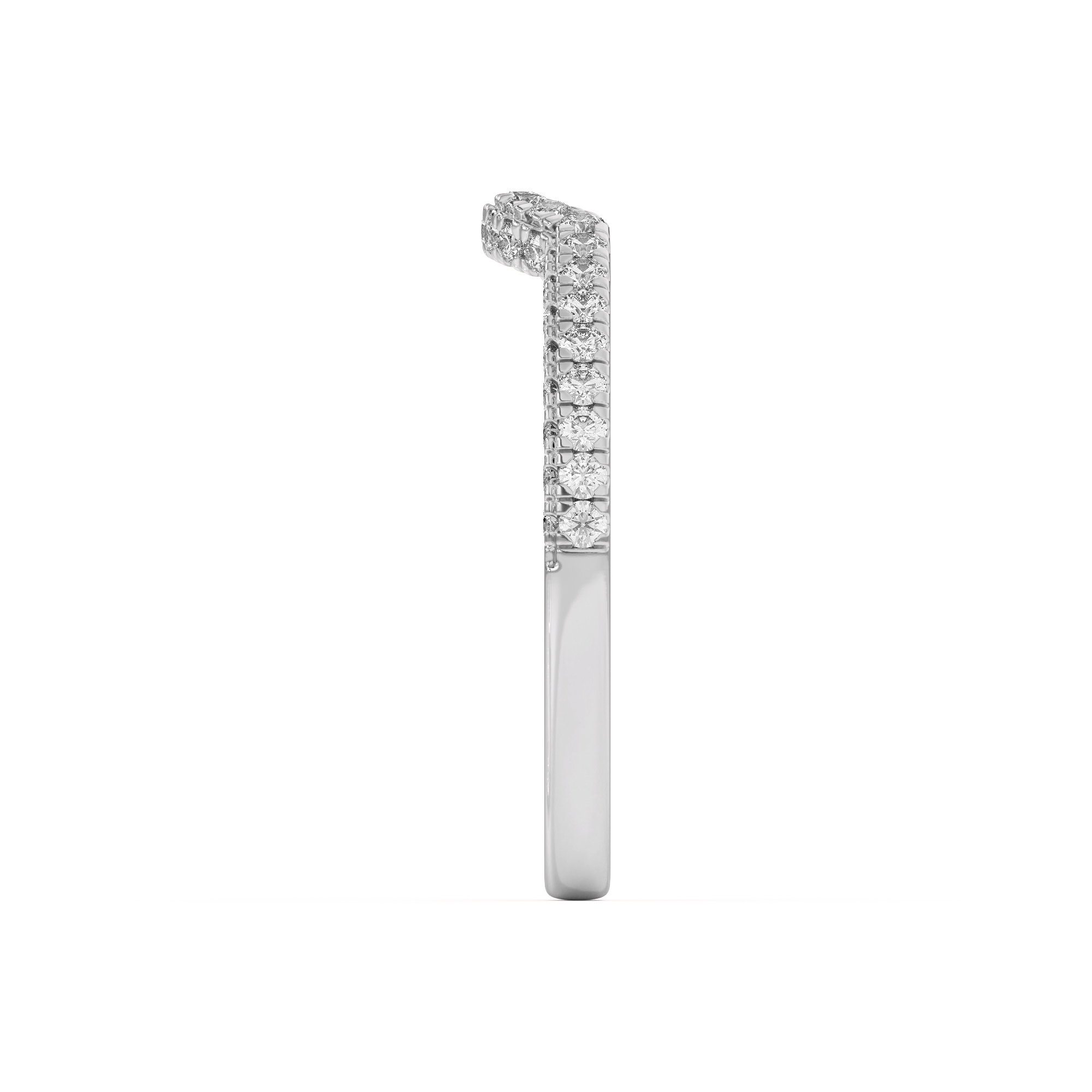 Nelly Curved Pave Band