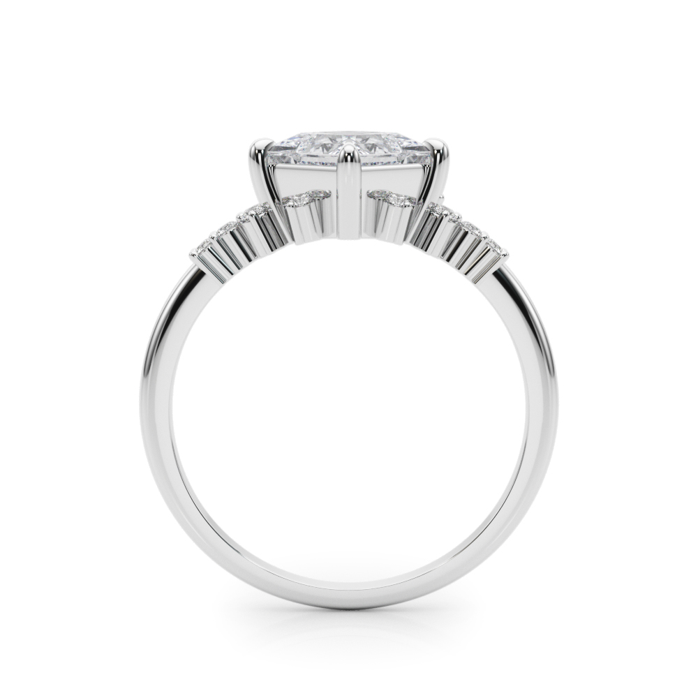 Juniper Scattered Diamond Engagement Ring