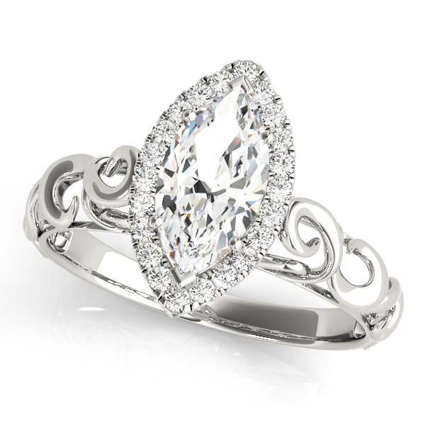 Annalise Halo Engagement Ring