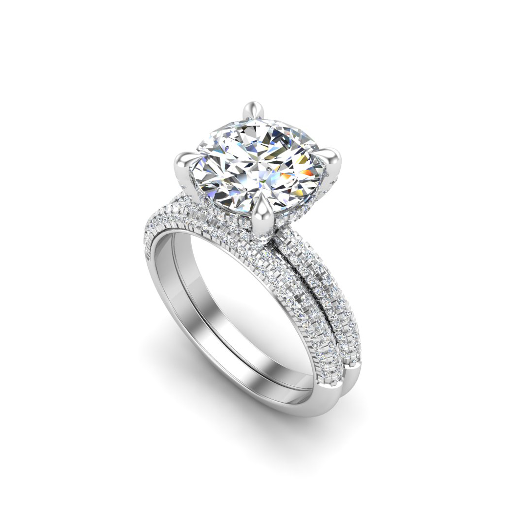 Kira Triple Pave Band