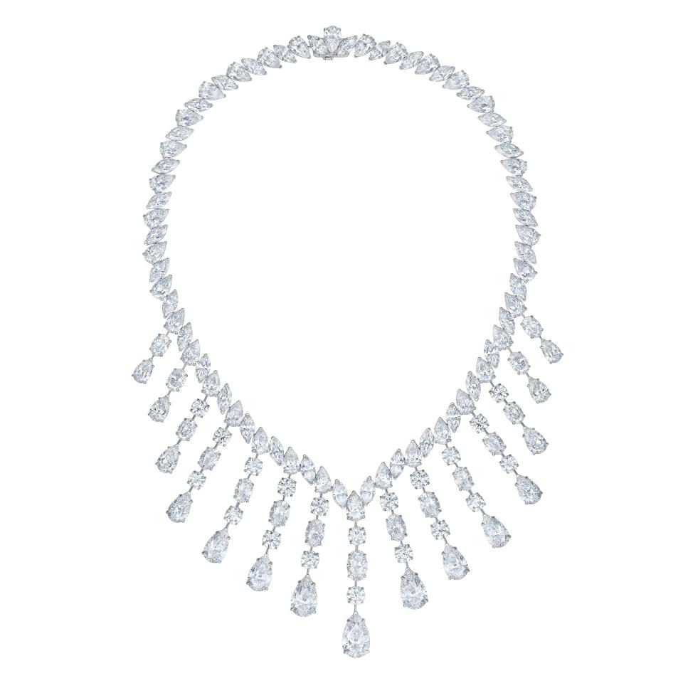 Waterfall Lab Diamond Masterpiece Necklace (136.08 ct. tw.)