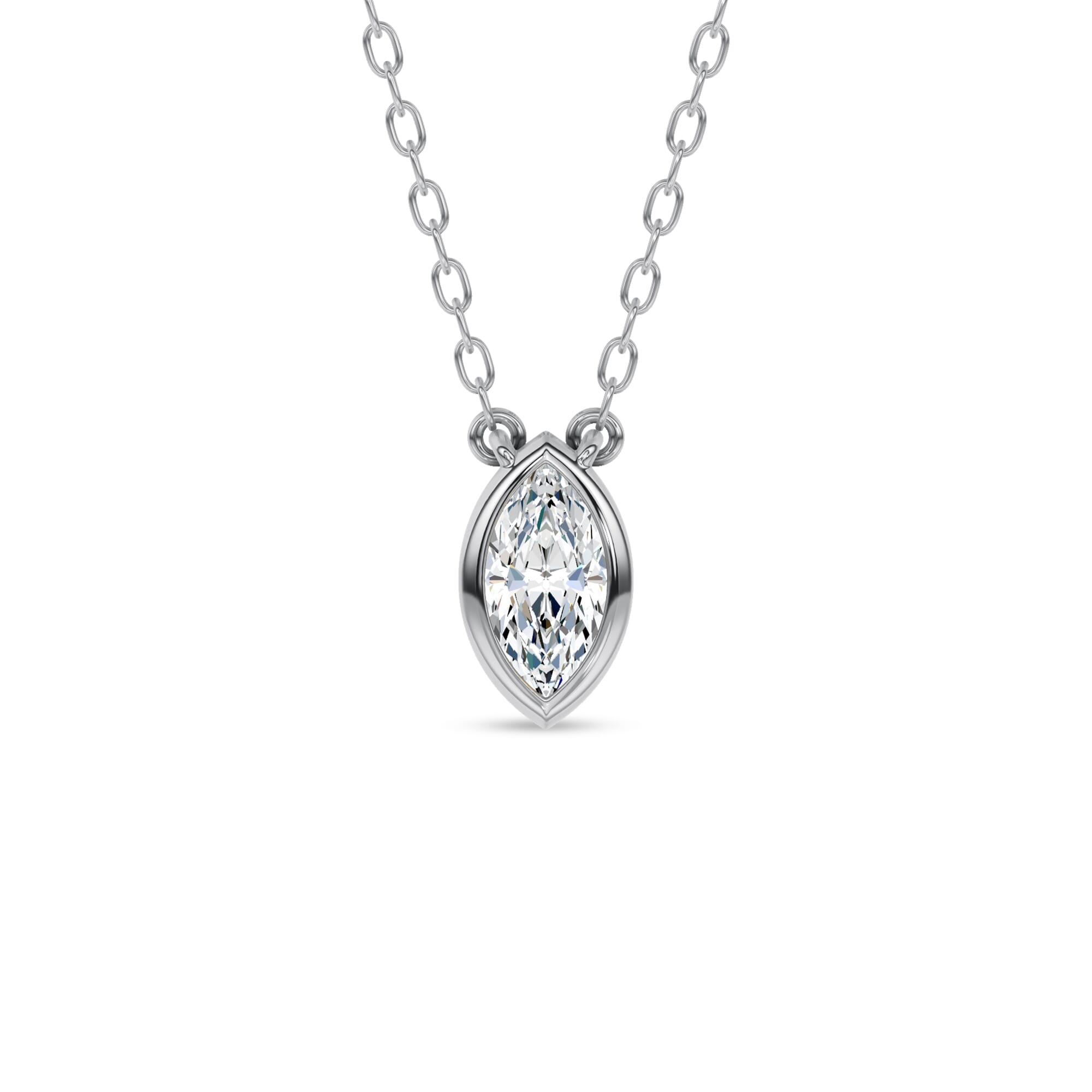 Maravina Bezel Lab Diamond Pendant by Christian Siriano (.20 ct.)