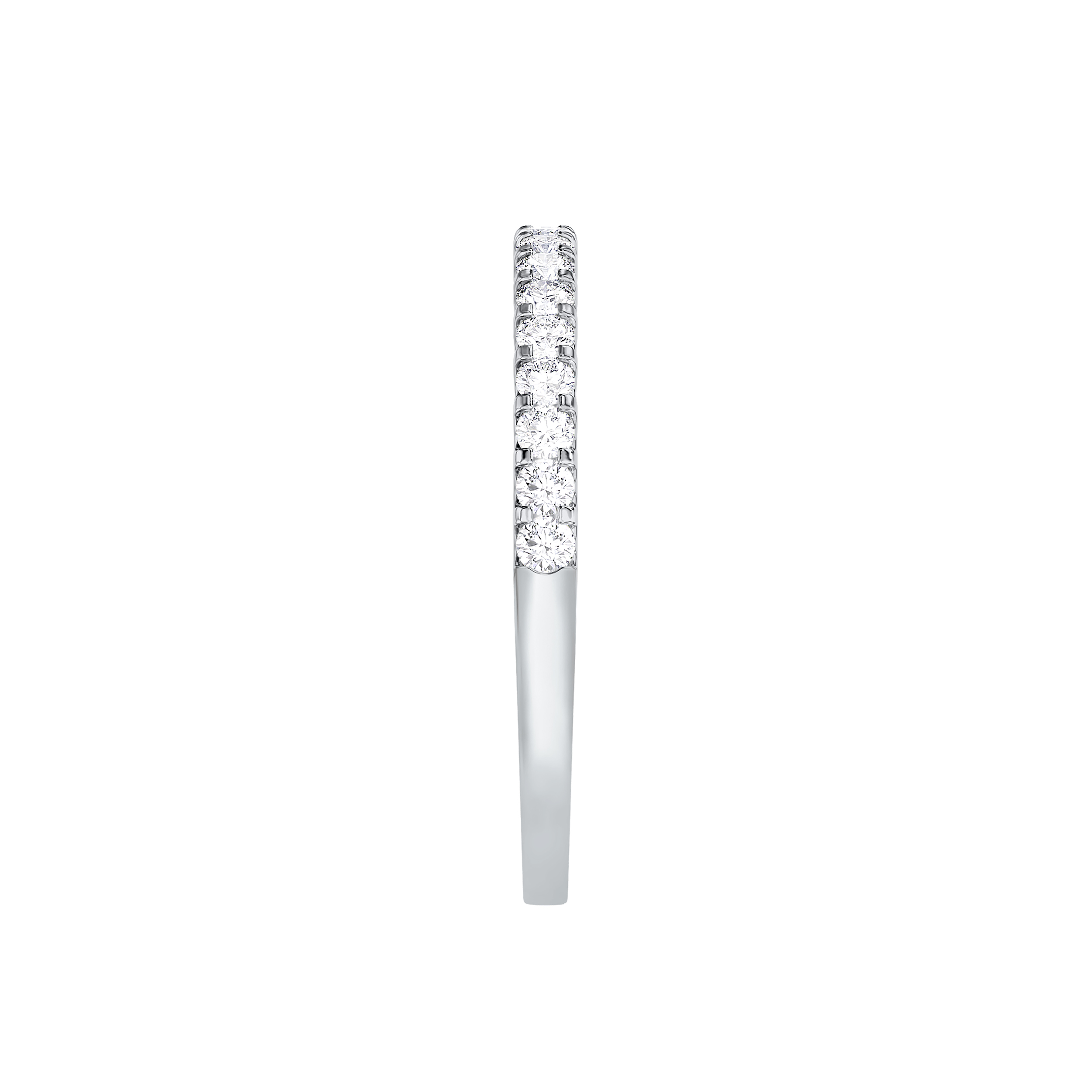 U-Prong Diamond Band