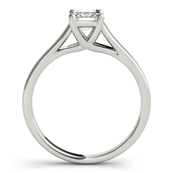 Nevada Emerald Cut Solitaire Engagement Ring