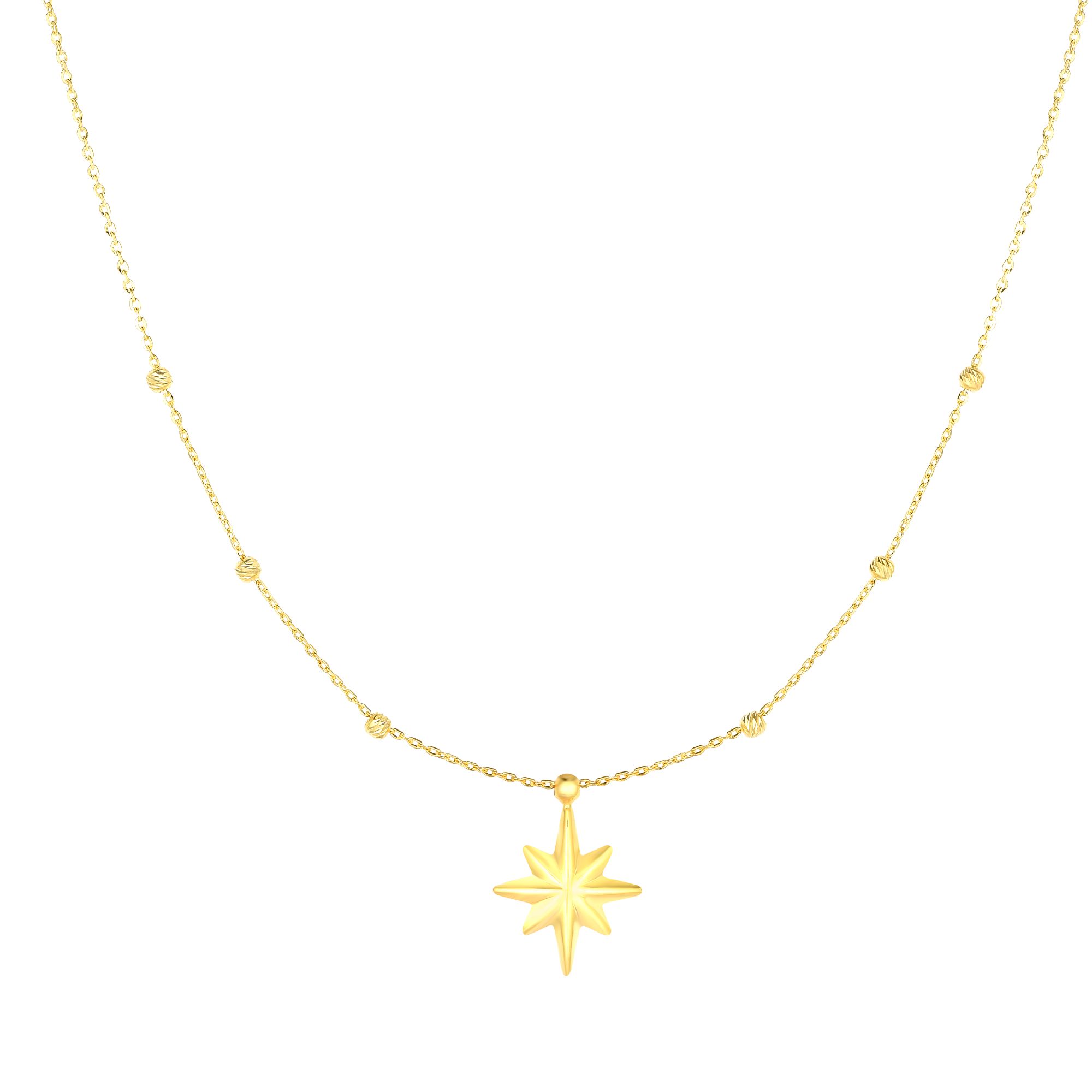 North Star Gold Necklace