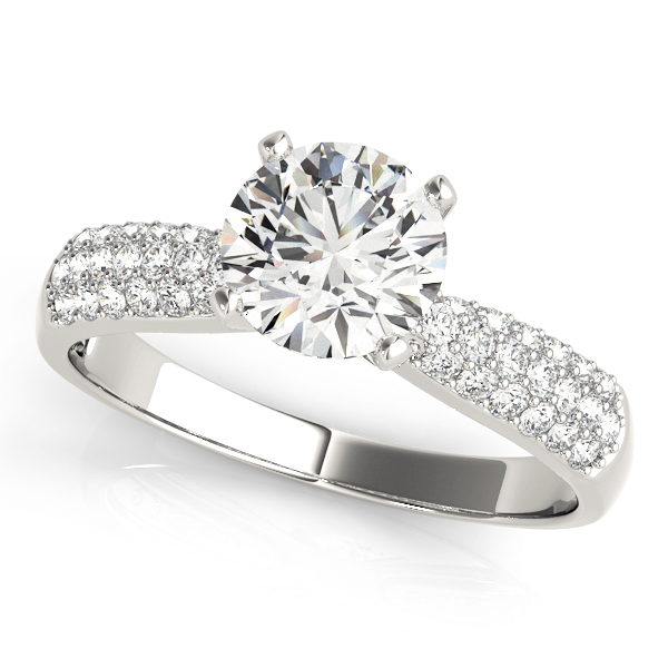 Sydney Pave Diamond Engagement Ring