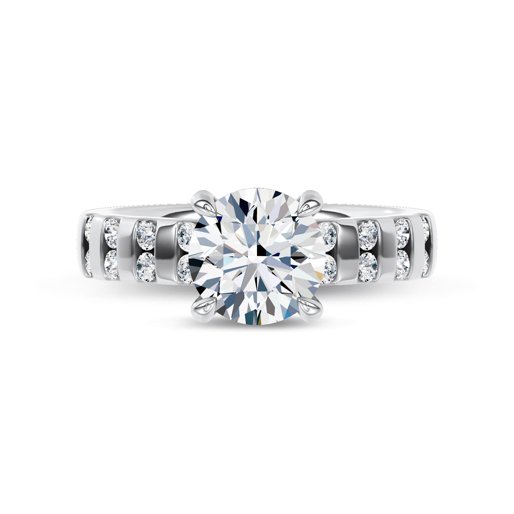 Colonnade Engagement Ring by Christian Siriano