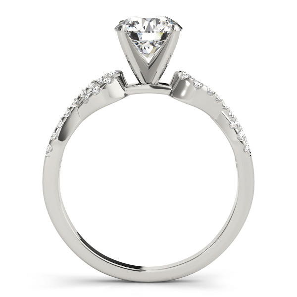 Elsbeth Micro Pave Engagement Ring