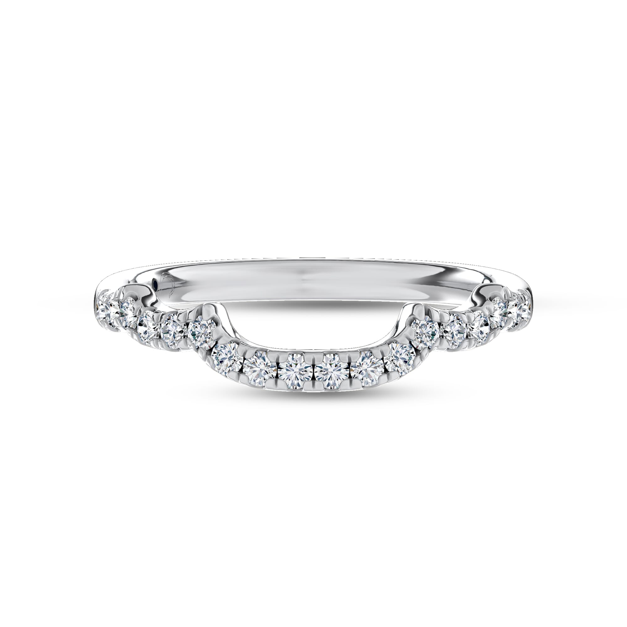 Valora Contoured Pave Band by Christian Siriano