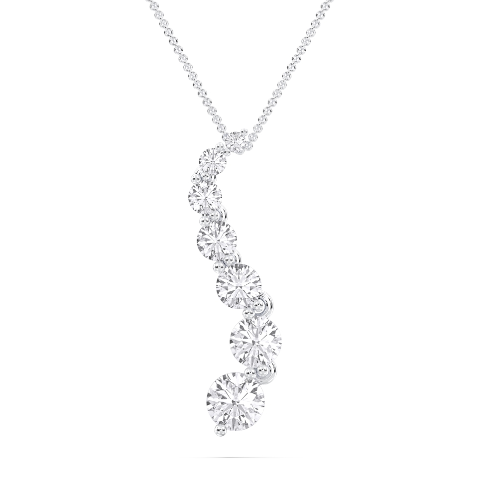 Journey Lab Diamond Necklace