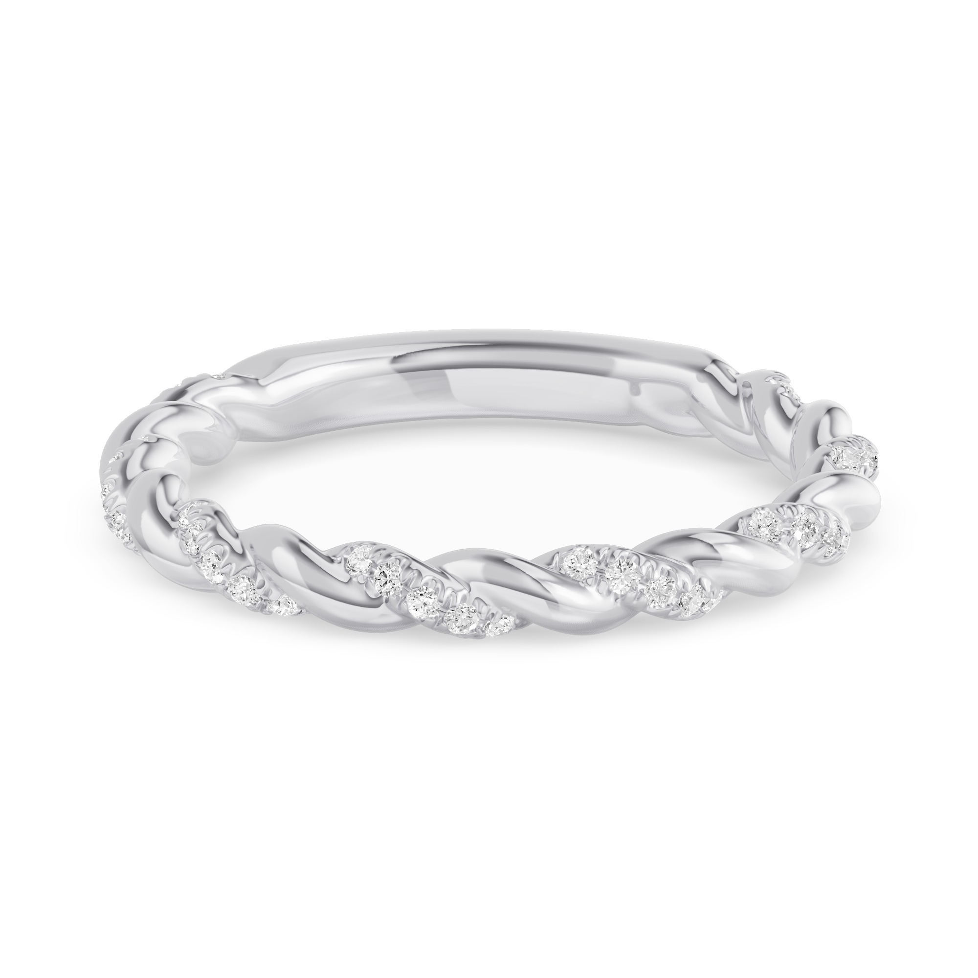 Torza Twisted Pave Band
