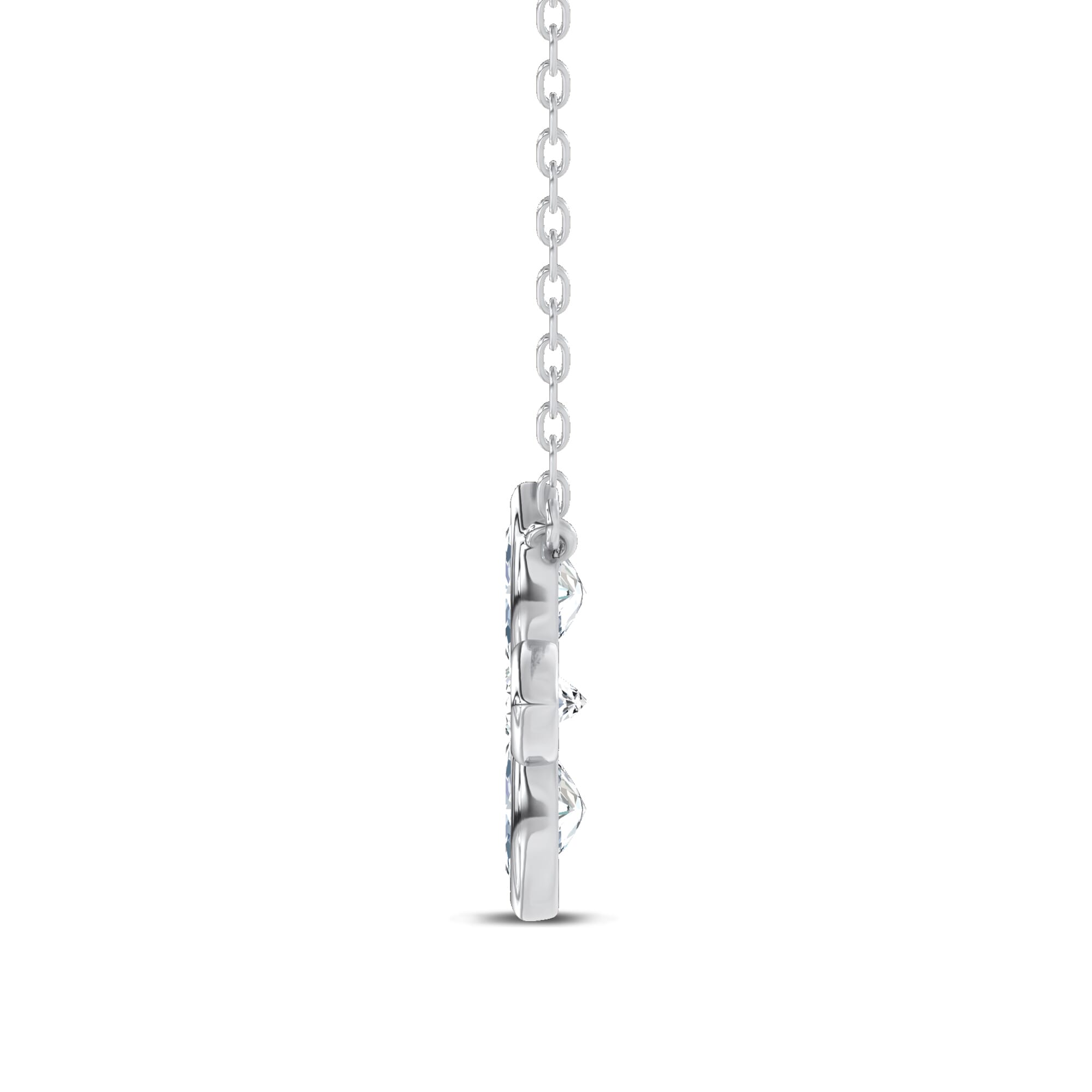Maravina Rosette Lab Diamond Pendant by Christian Siriano