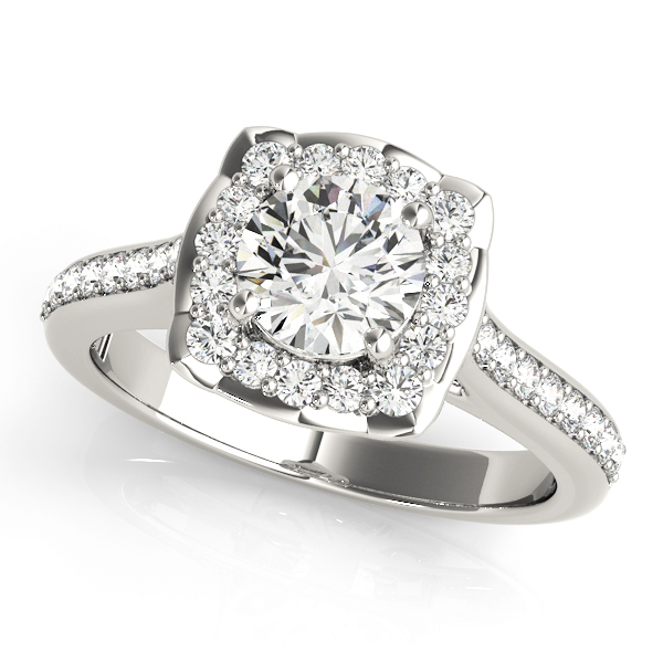 Lessie Halo Engagement Ring