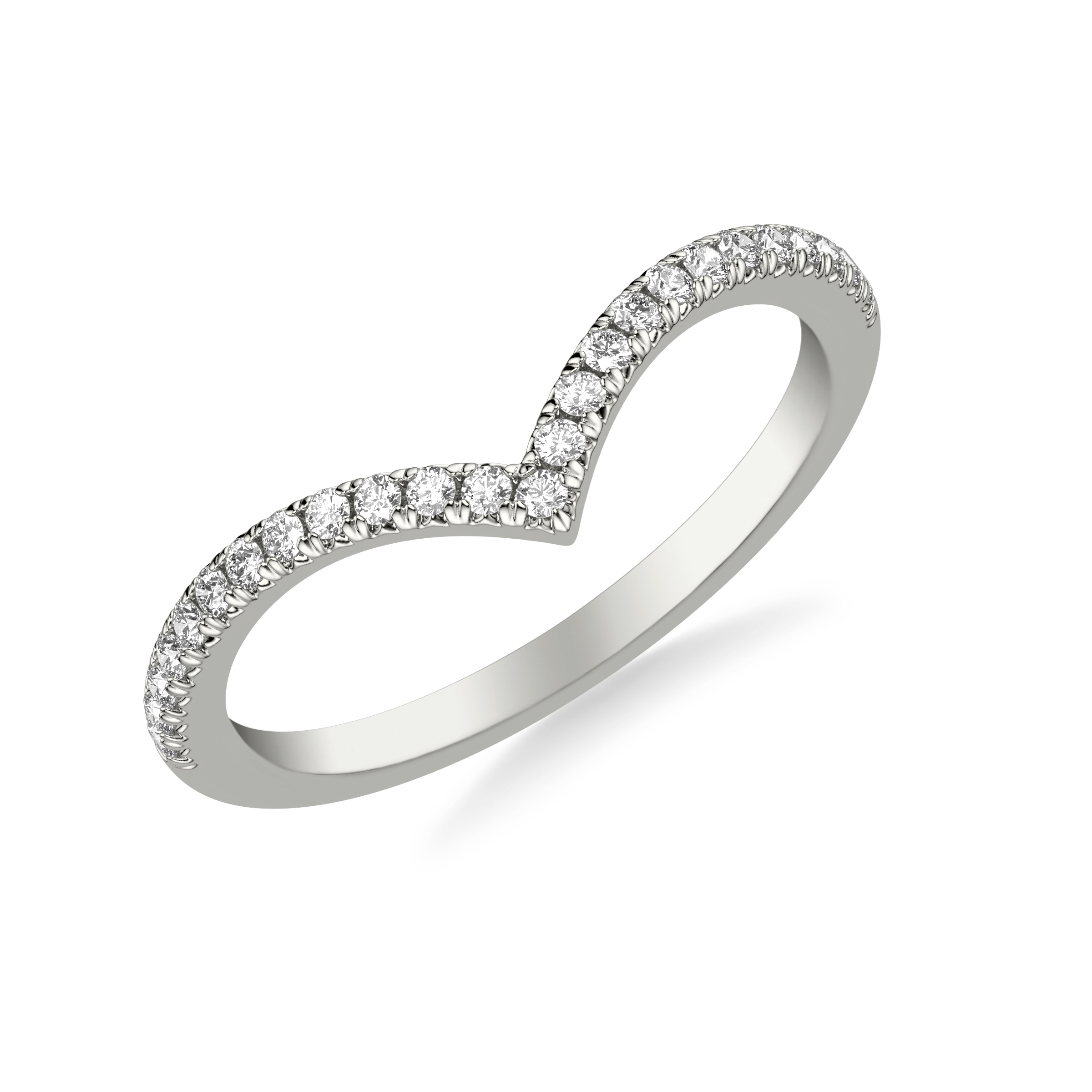 Julie Pave Diamond Chevron Band