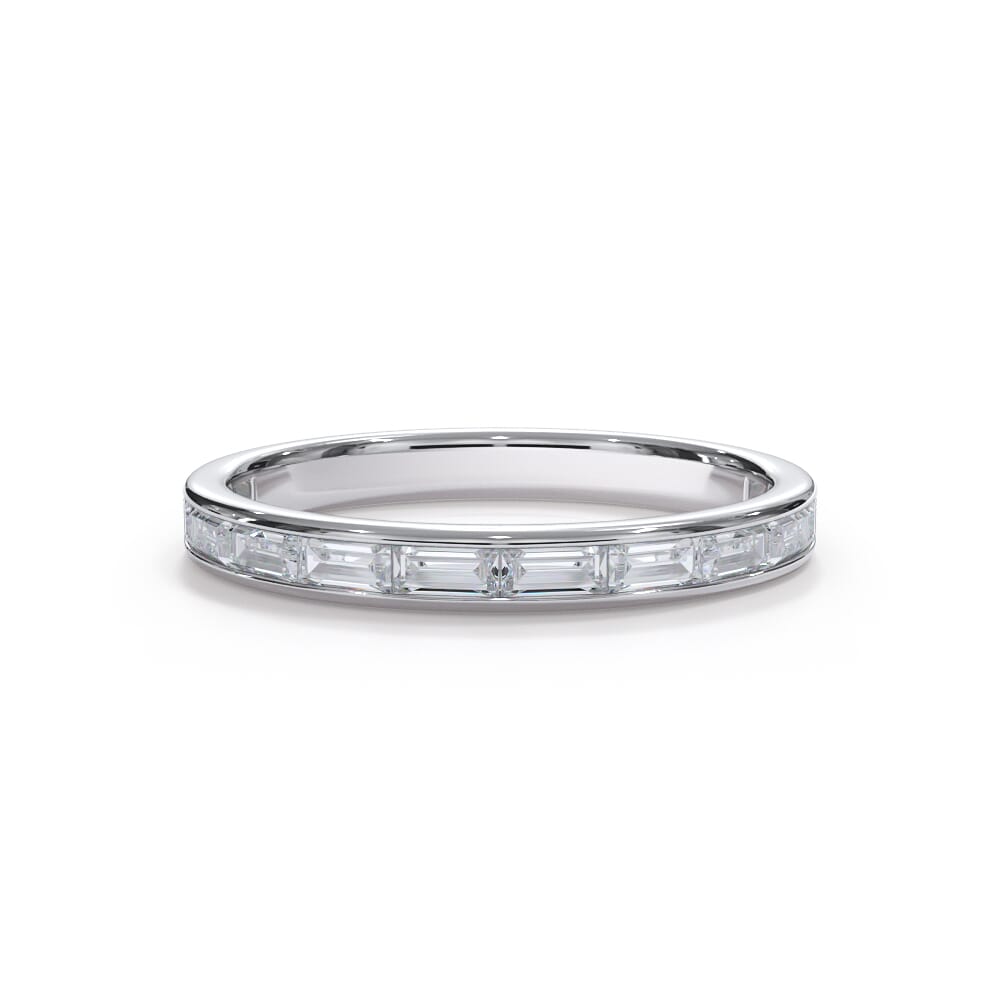 Bellora Channel-Set Baguette Band