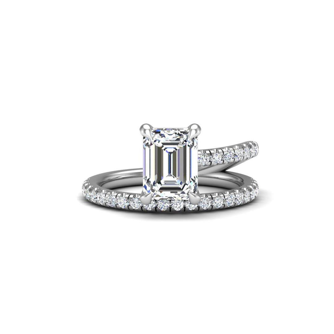 Nadia Pave Engagement Ring