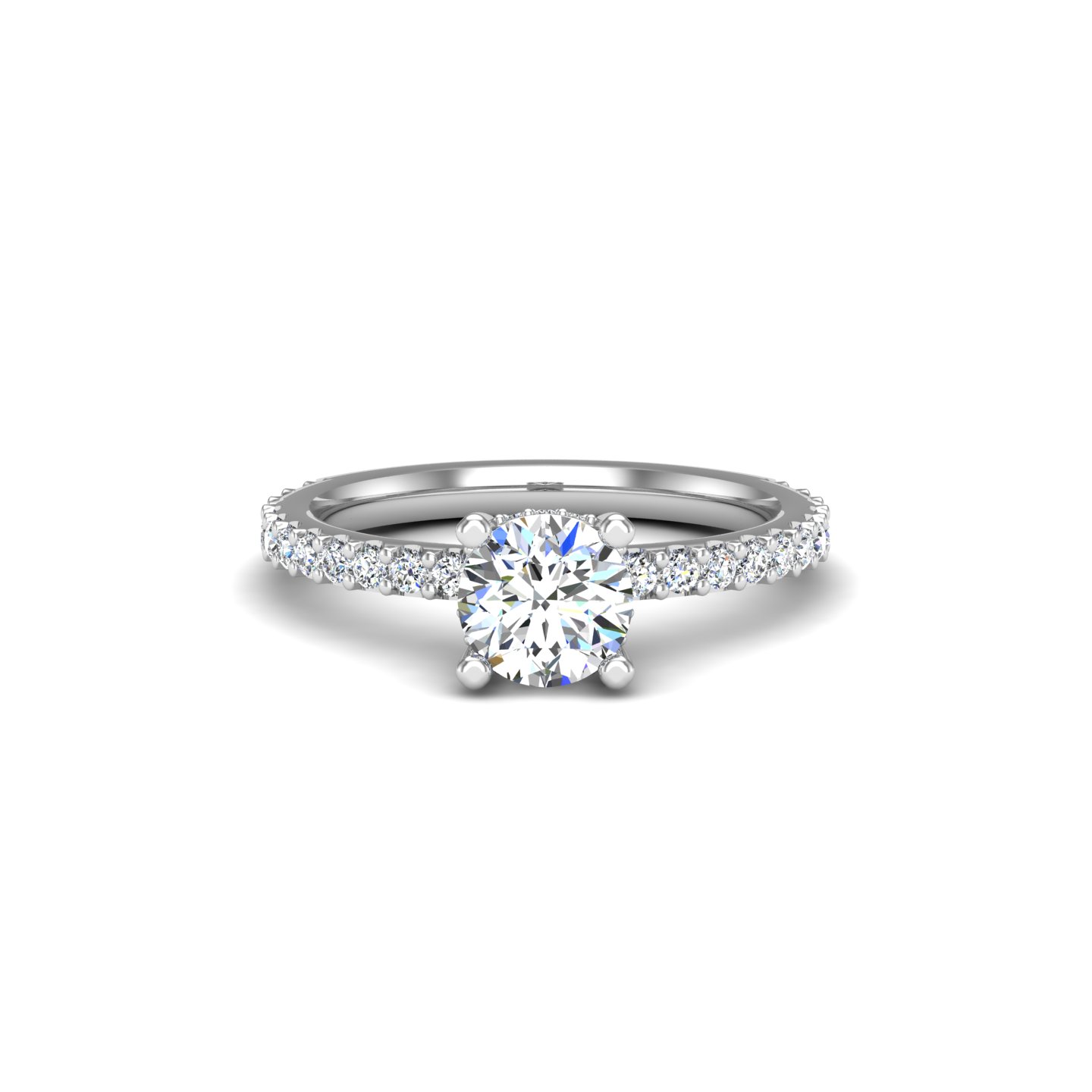 Kenzie Shared Prong Engagement Ring