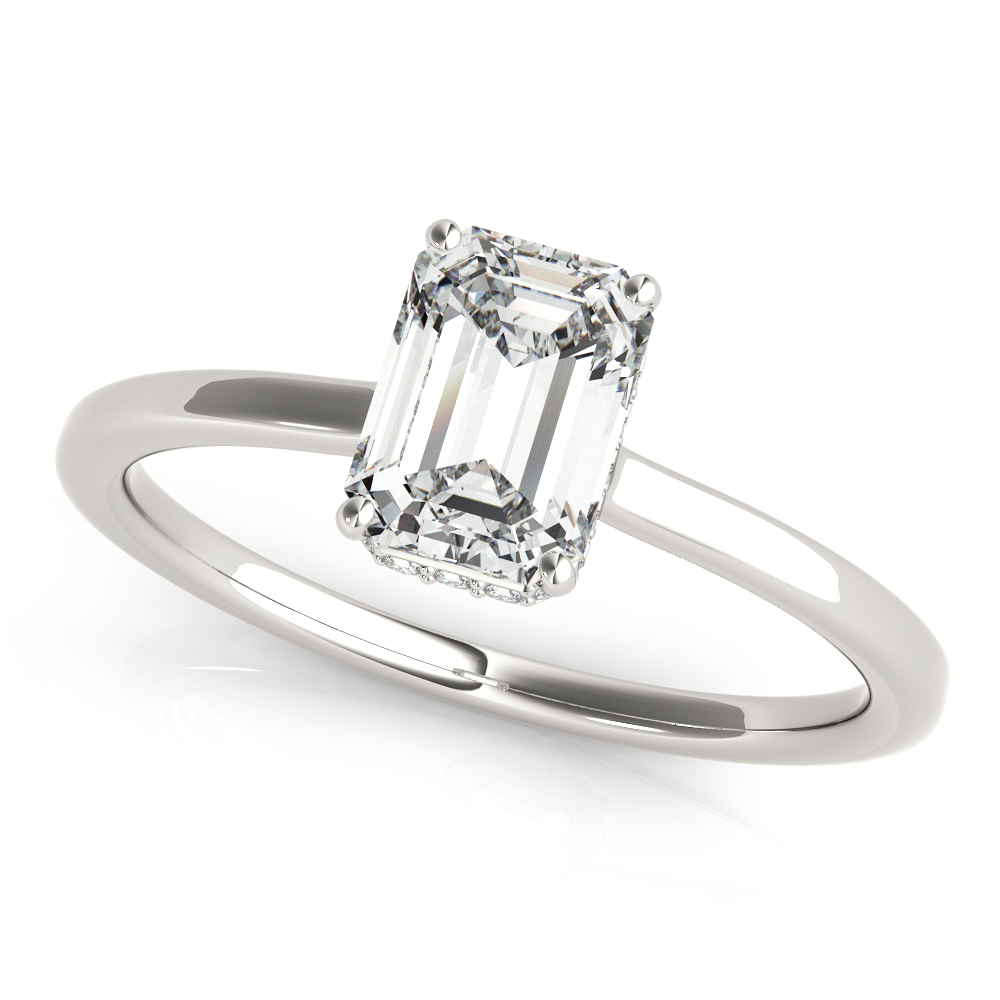 Dionne Hidden Halo Engagement Ring
