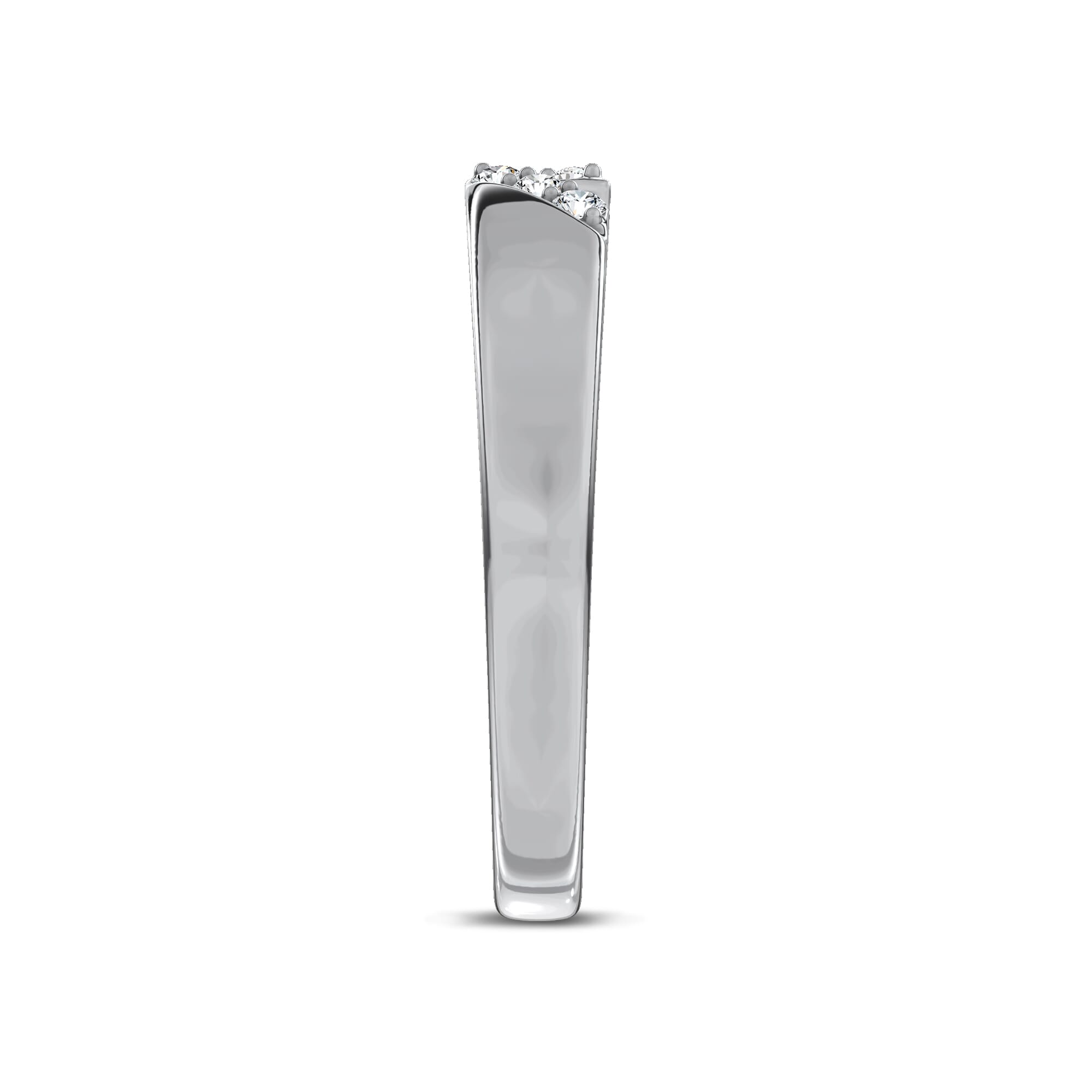 Versant Open Pave Diamond Band