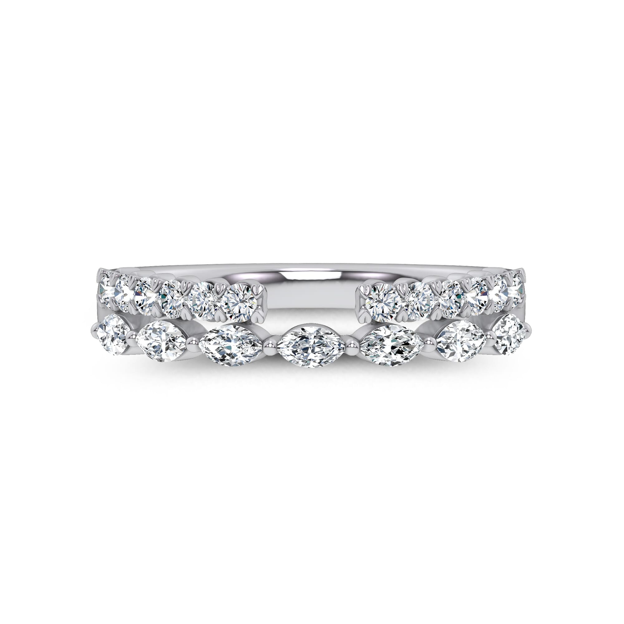 Ouvre Marquise and Round Open Band