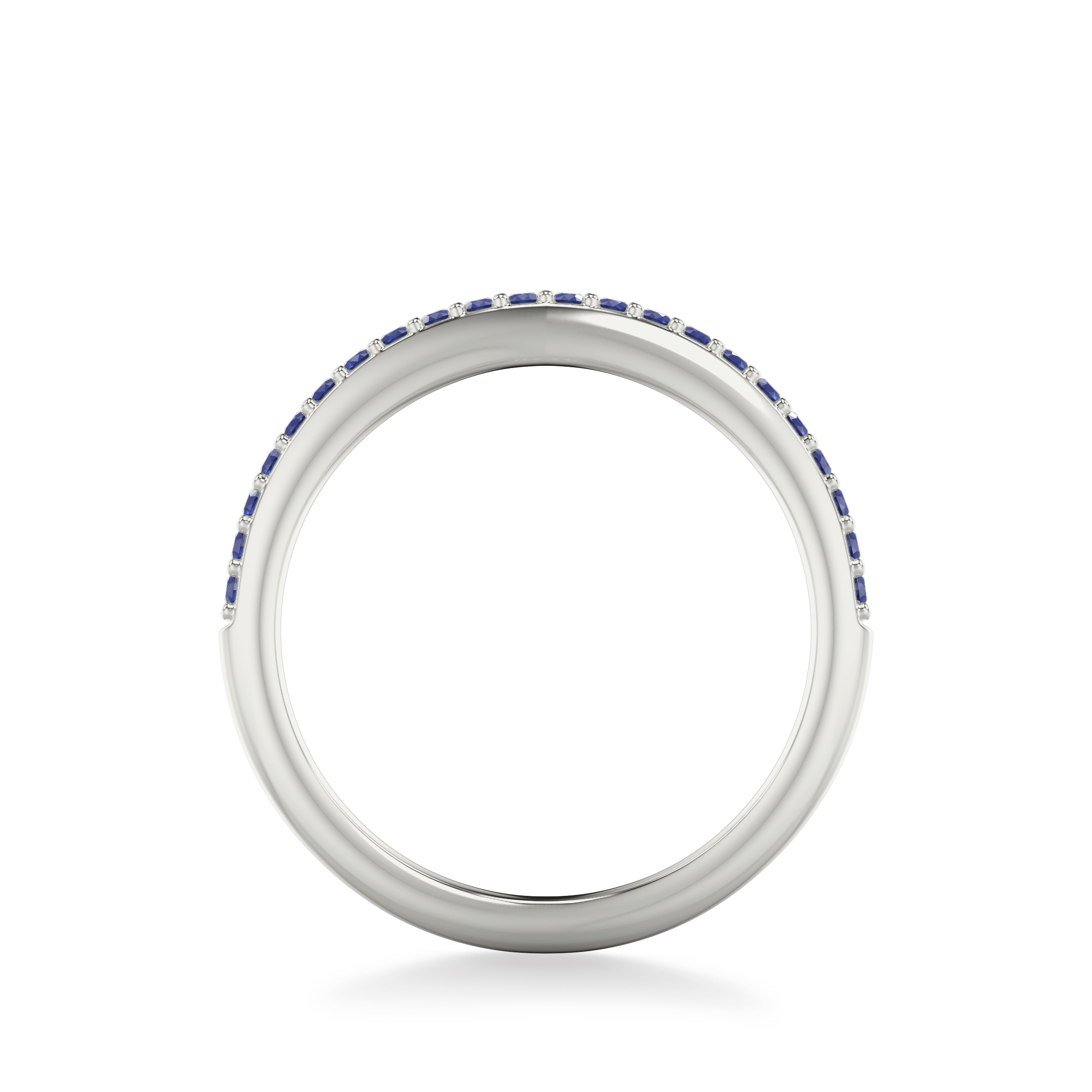 Parker Pave Sapphire Band