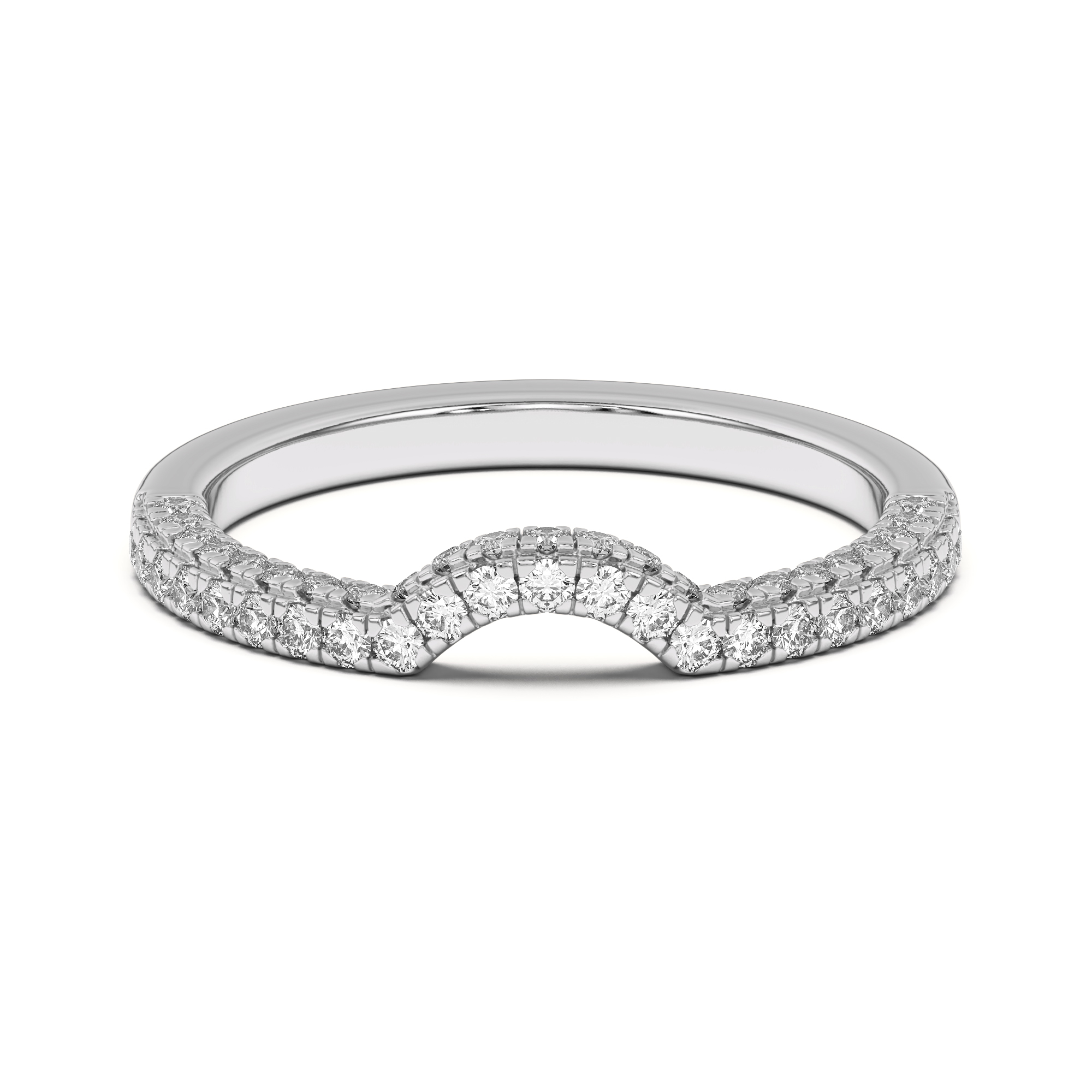 Nelly Curved Pave Band